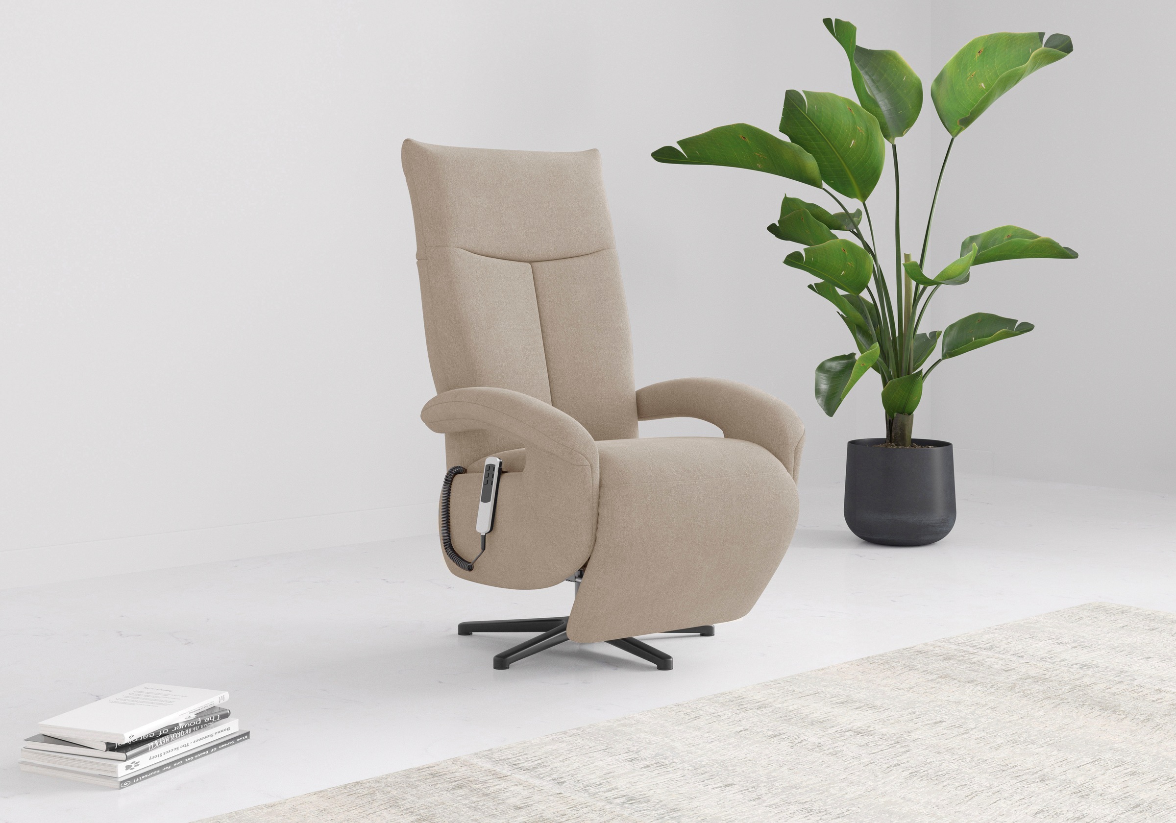 sit&more TV-Sessel »Zoe, inkl. Kopfteilverstellung & 360° Drehfunktion« wah günstig online kaufen