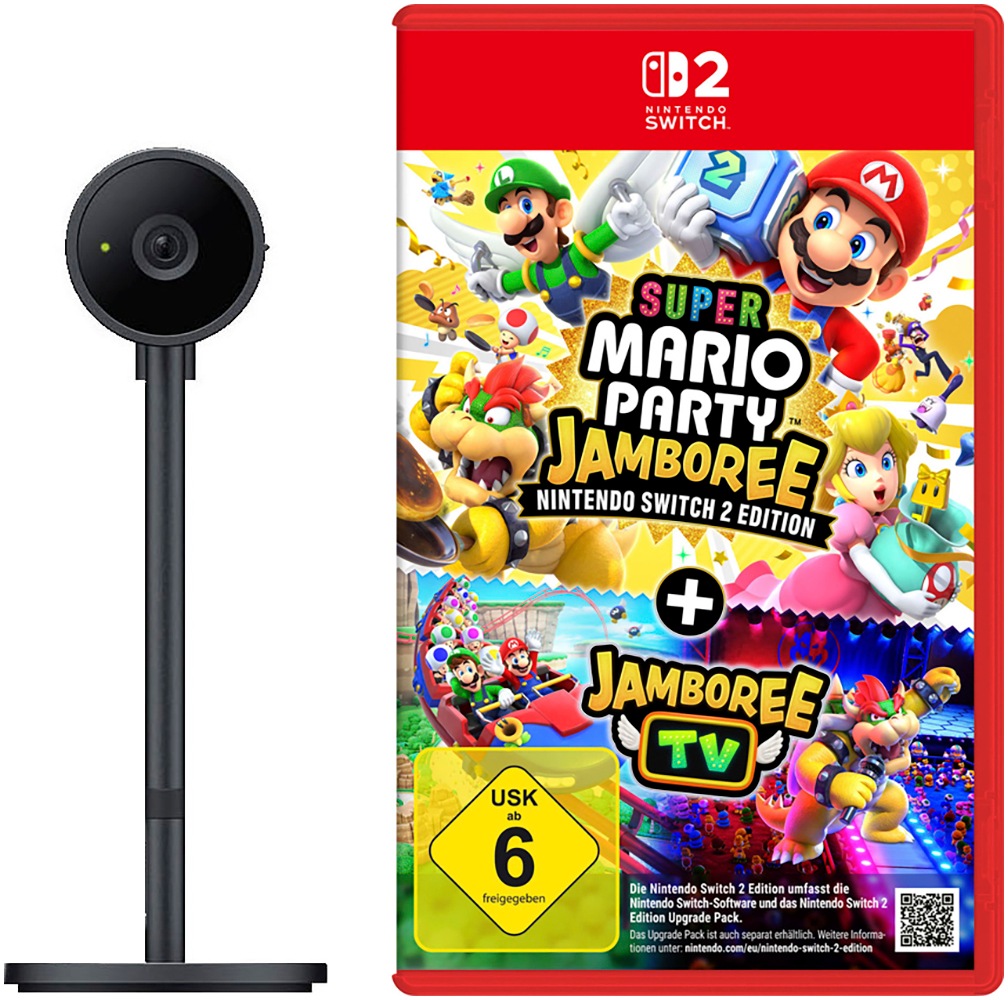 NINTENDO SWITCH 2 Spielesoftware »Mario Party Jamboree Switch 2 Edition + Kamera« (ohne Farbbezeichnung) Jamboree TV bietet eine neue Spielweise,...