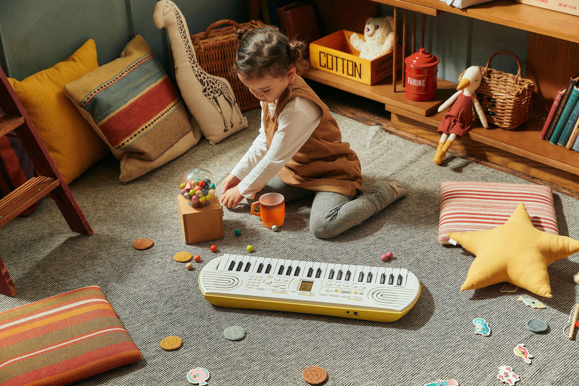 CASIO Home-Keyboard »Mini-Keyboard SA-80«, mit 44 Tasten