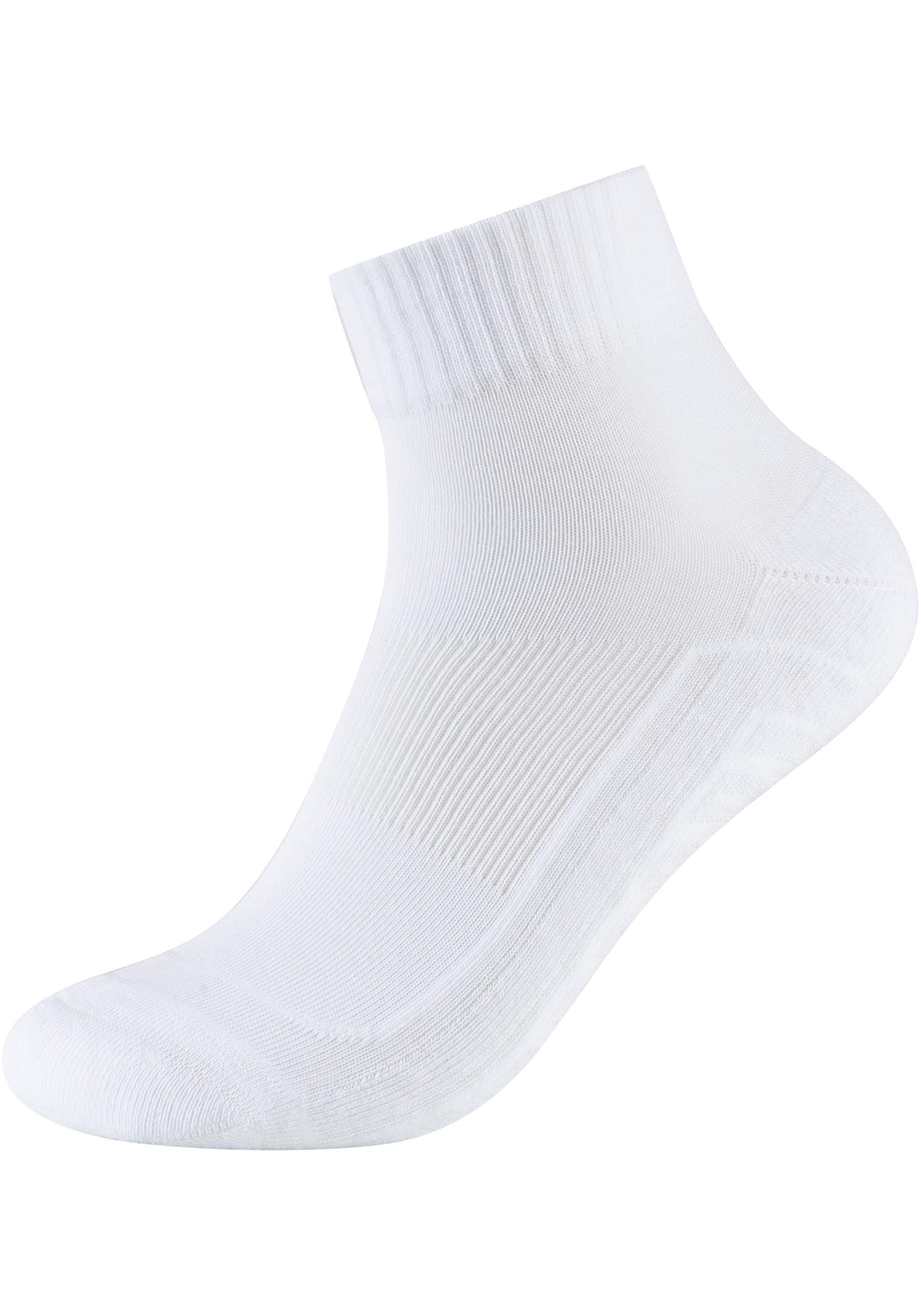 Camano Kurzsocken »ca-soft«, (6 Paar), mit verstärktem Zehenbereich