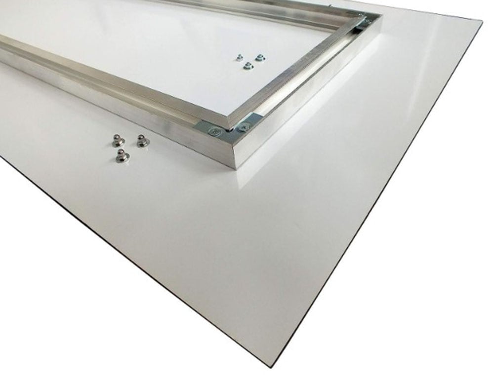 queence Garderobenpaneel »Wandgarderobe  mit Motiv Marmor Abstrakt inkl. Edelstahlhaken« 1 Stk. tlg. HD Premium Druck auf Acrylglas