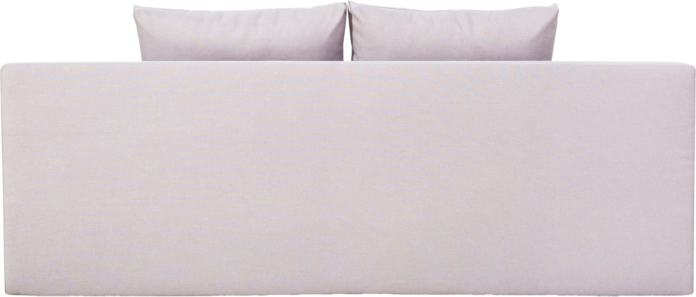 COLLECTION AB Schlafsofa »Tania mit Bettfunktion und Bettkasten«, komfortabler Sitzkomfort: Federkern-Polsterung, inklusive Rückenkissen