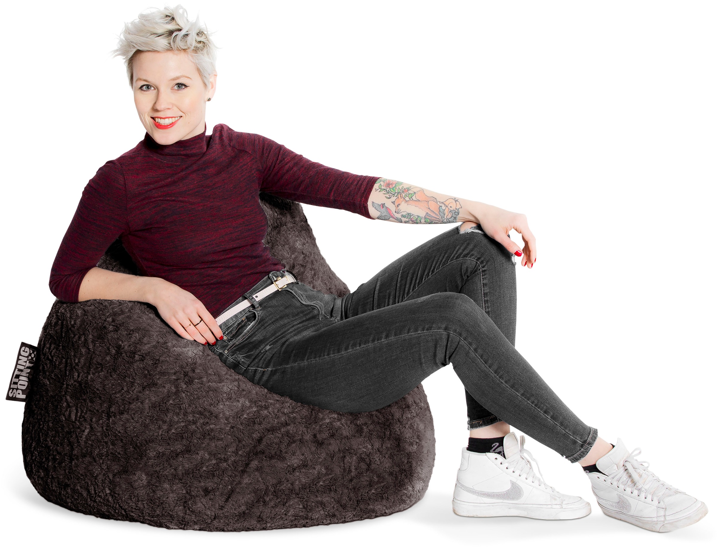 Magma Heimtex Sitzsack »BeanBag FLUFFY XL«, (1 St.)