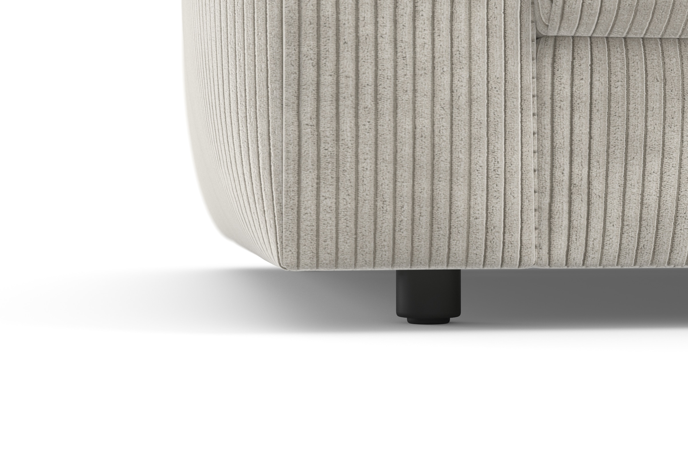 TRENDMANUFAKTUR Ecksofa »Bourbon, Designsofa mit tollem Sitzkomfort, L-Form,«, extra tiefe Sitzfläche, wahlweise mit Sitztiefenverstellung