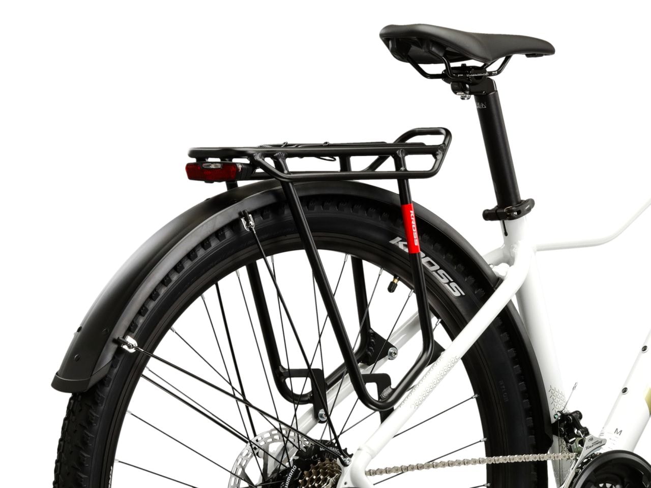 Kross Mountainbike »Lea 2.0 weiß 21 Gänge mit Beleuchtung« 21 Gang Shimano ALTUS M310 Schaltwerk Kettenschaltung