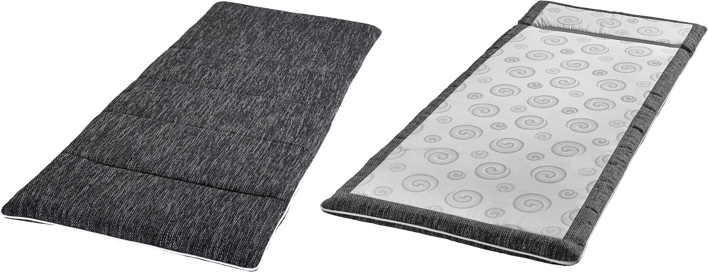 INOSIGN Ecksofa »Boxspringbett Night & Day L-Form mit Dauer-Schlaffunktion o. Armlehnen«, mit Boxspring-Bettfunktion 164x200 cm und Bettkasten, Dauerschläfer!