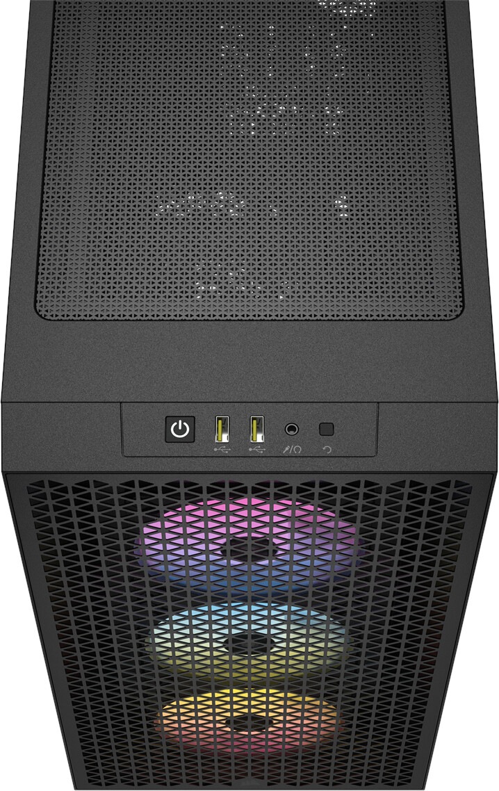 Corsair PC-Gehäuse »3000D RGB Airflow Tempered Glass Mid-Tower, Black«, RGB