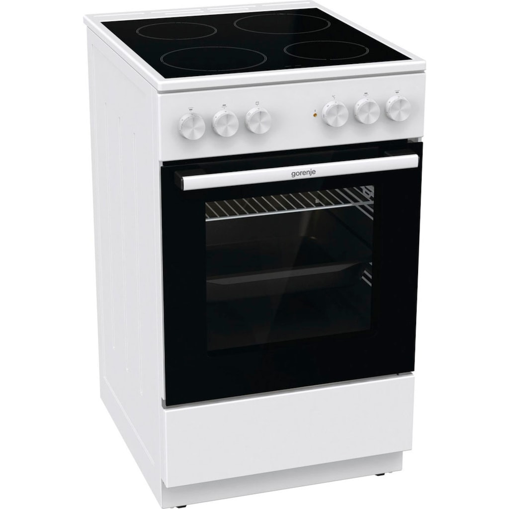 GORENJE Elektro-Standherd »GEC5A21WG«, GEC5A21WG, Aqua Clean