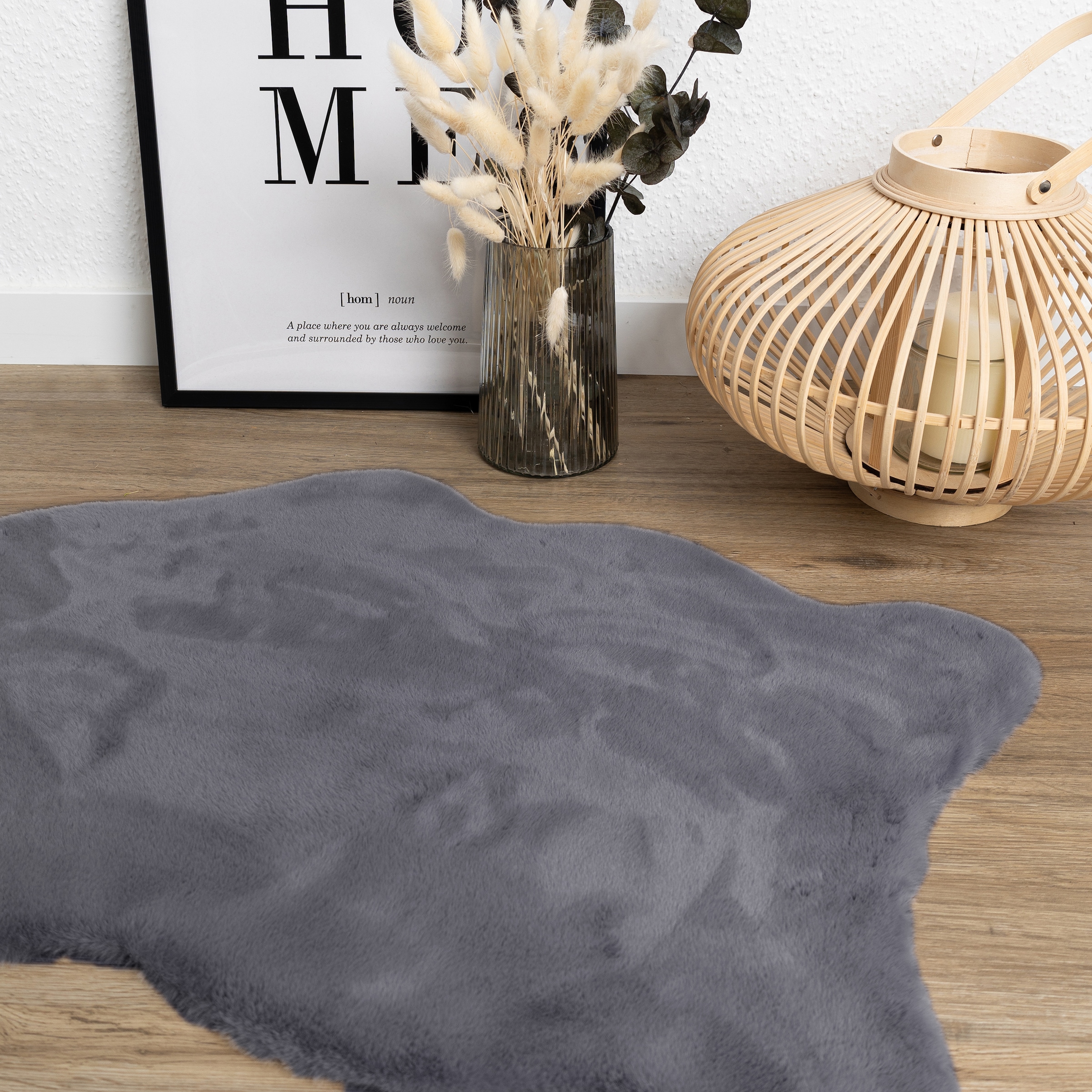 ASTRA Fellteppich »Elda , Kunstfell« rechteckig 13 mm Höhe Dekofell, kuschelweich,  Wohnzimmer, Kinderzimmer, Kaninchenhaptik