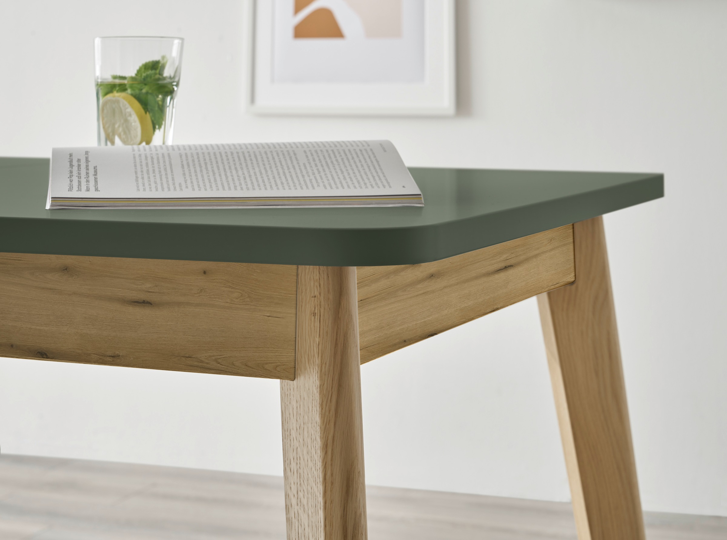INOSIGN Esstisch »MAVAS«, in moderner Trendfarbe, Breite 140 - 180 cm (mit Einlegeplatte)