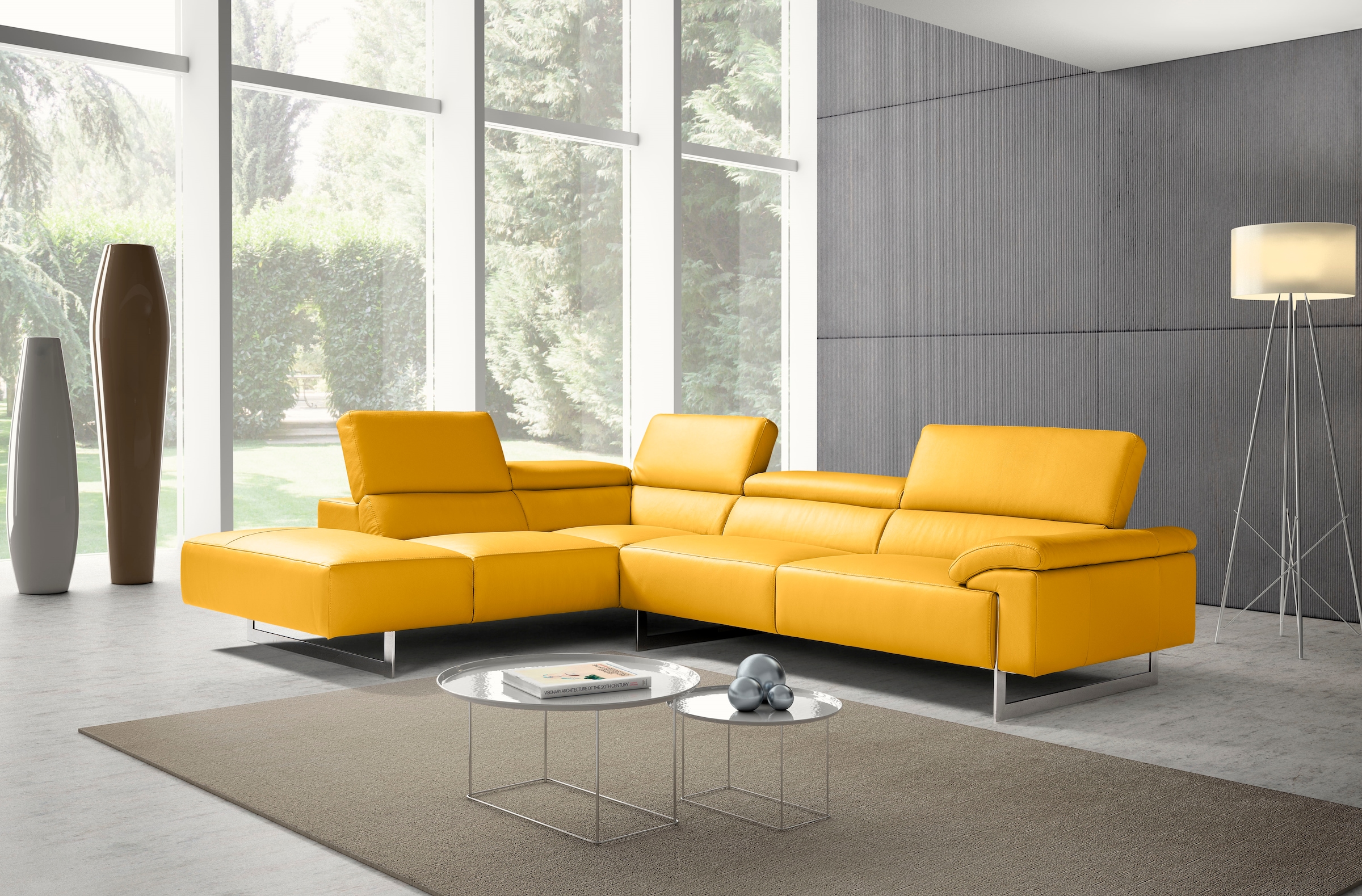 Egoitaliano Ecksofa »Malika, elegant und bequem, Designsofa, L-Form«, mit O günstig online kaufen