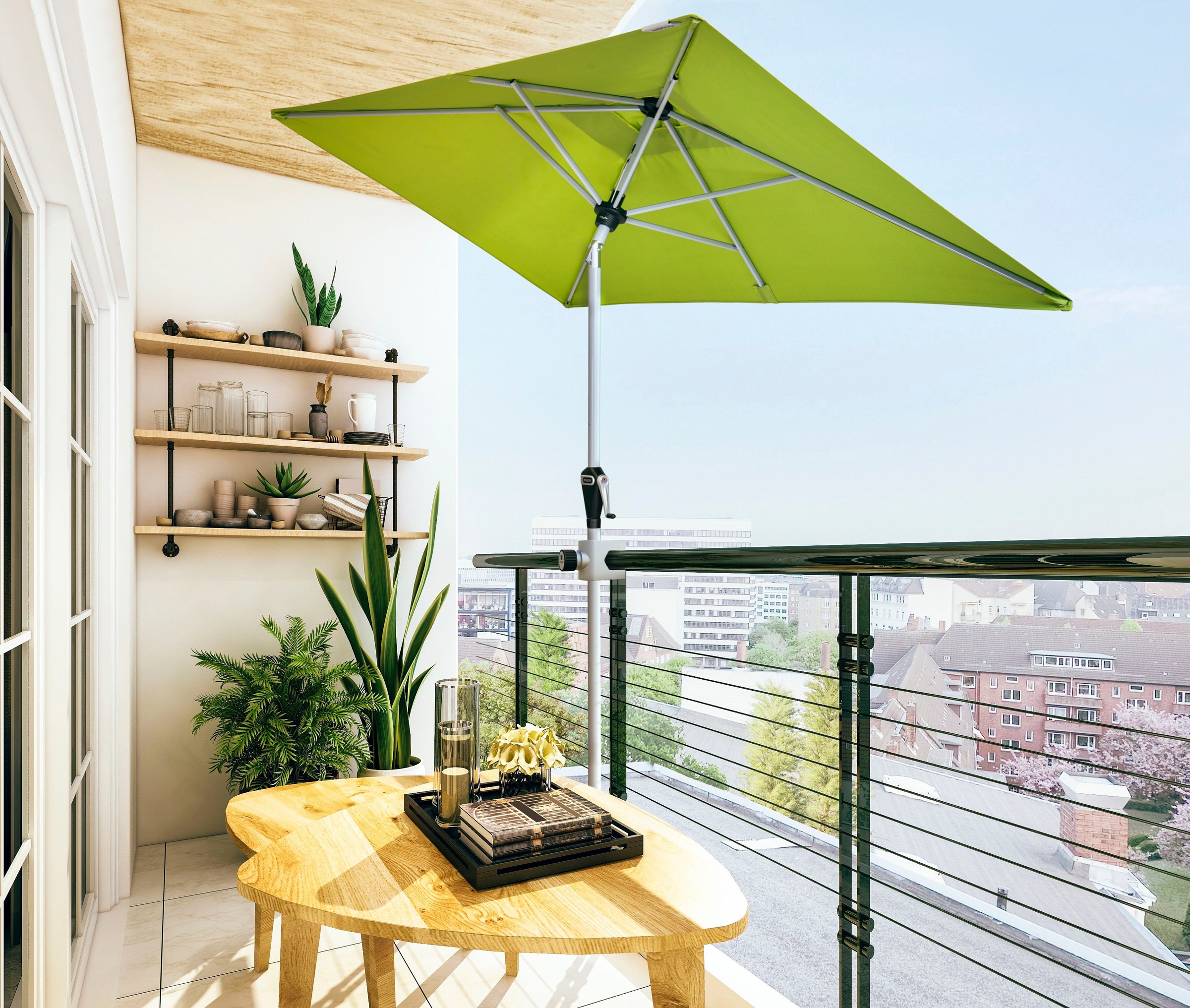 doppler® Bodendübel »Vario Fix Maxi«, (1 tlg.), Balkonklammer