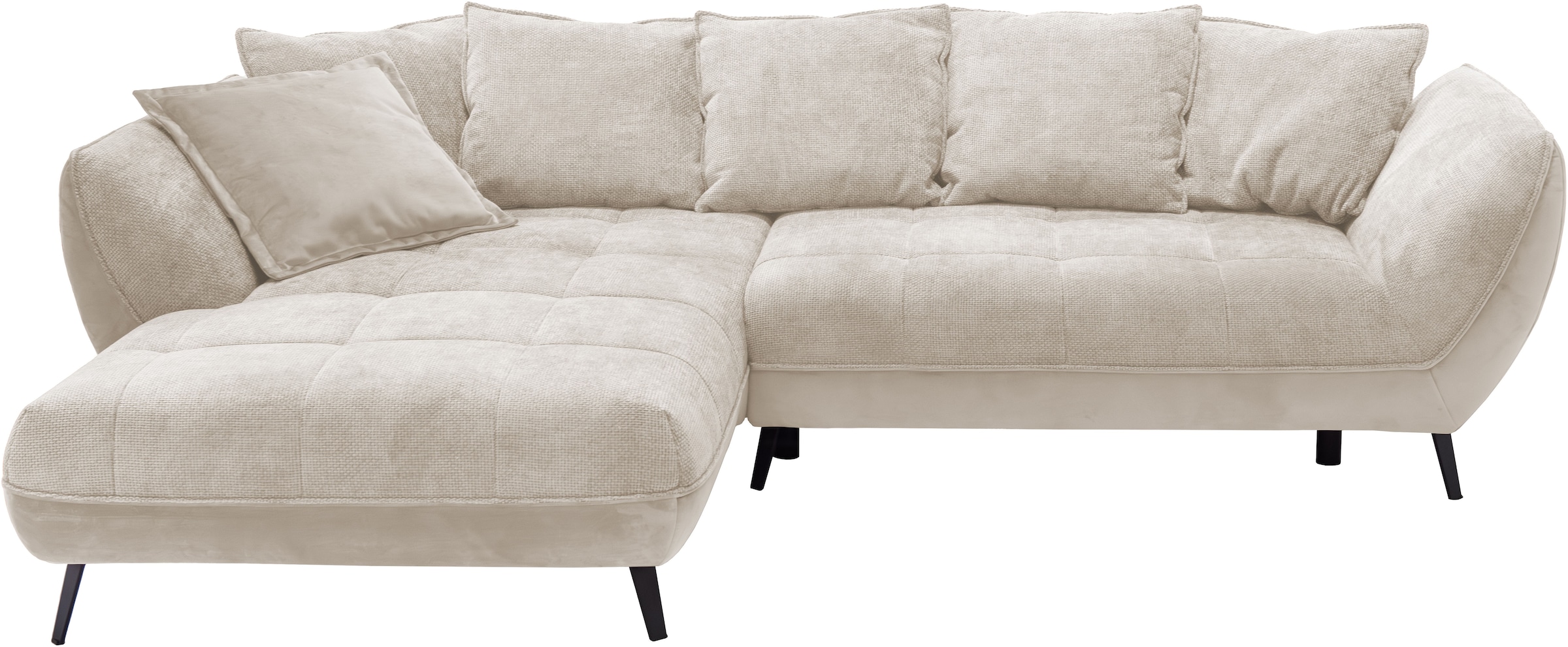 exxpo - sofa fashion Ecksofa »Midway mit einfacher Easy-Lift-Bettfunktion, günstig online kaufen
