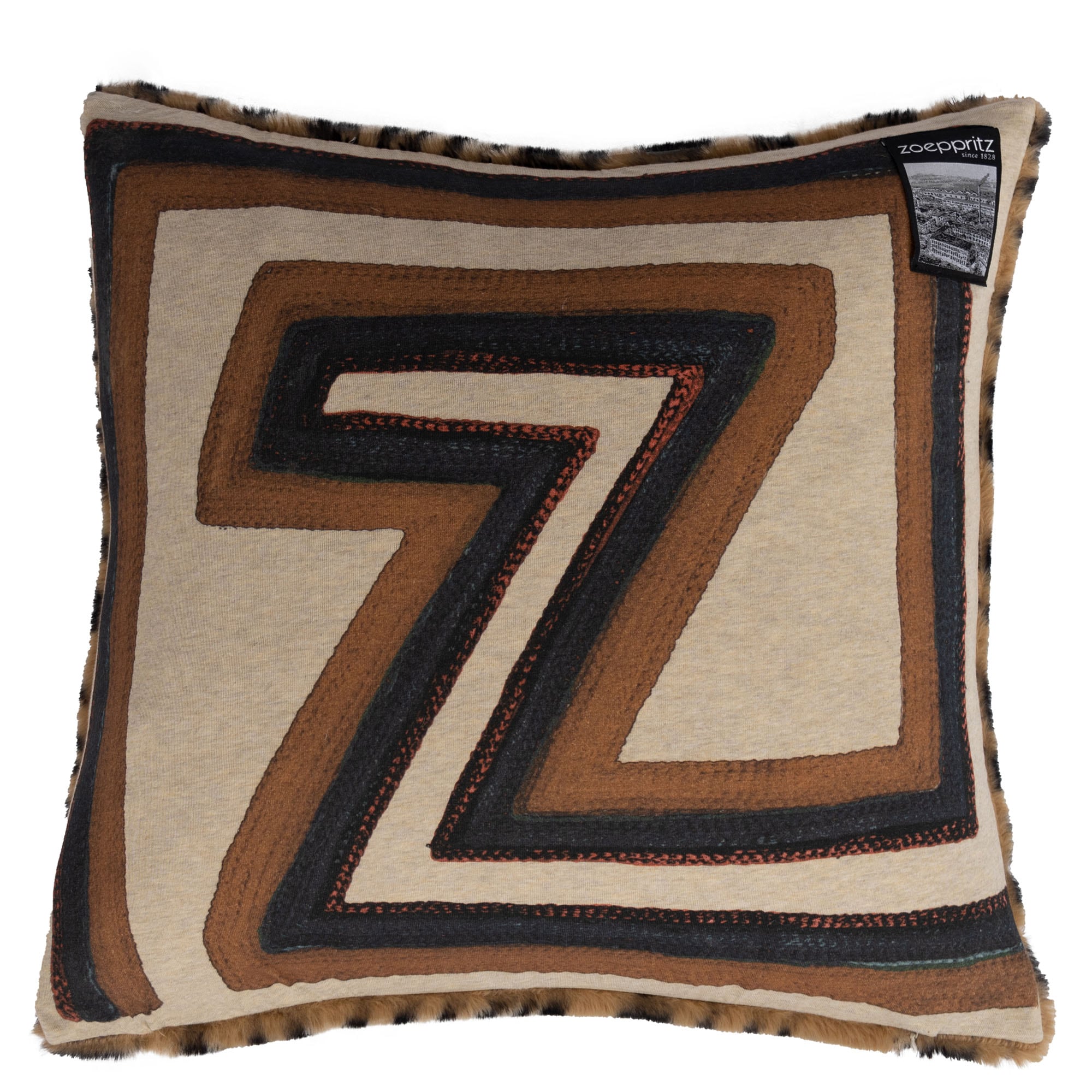 ZOEPPRITZ1828 Dekokissen »Reborn Tiger« luxeriöse Kunstfell Kissenhülle
