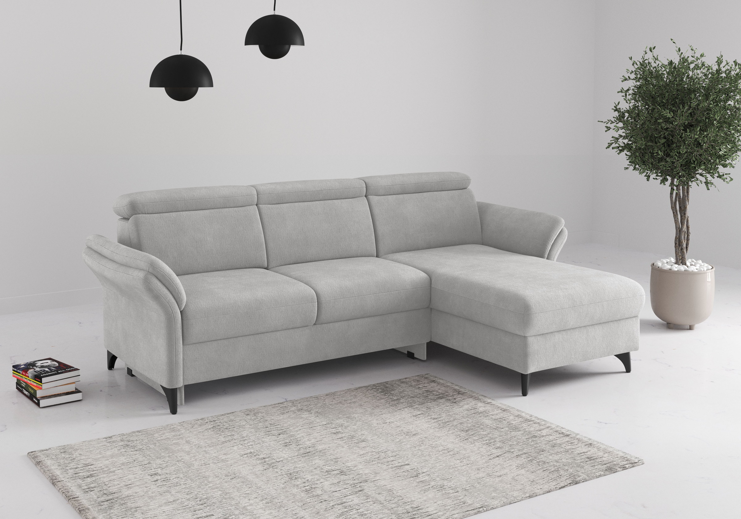 sit&more Ecksofa »Glendale« inkl. Kopfteilverstellung,wahlweise mit Vorzieh günstig online kaufen