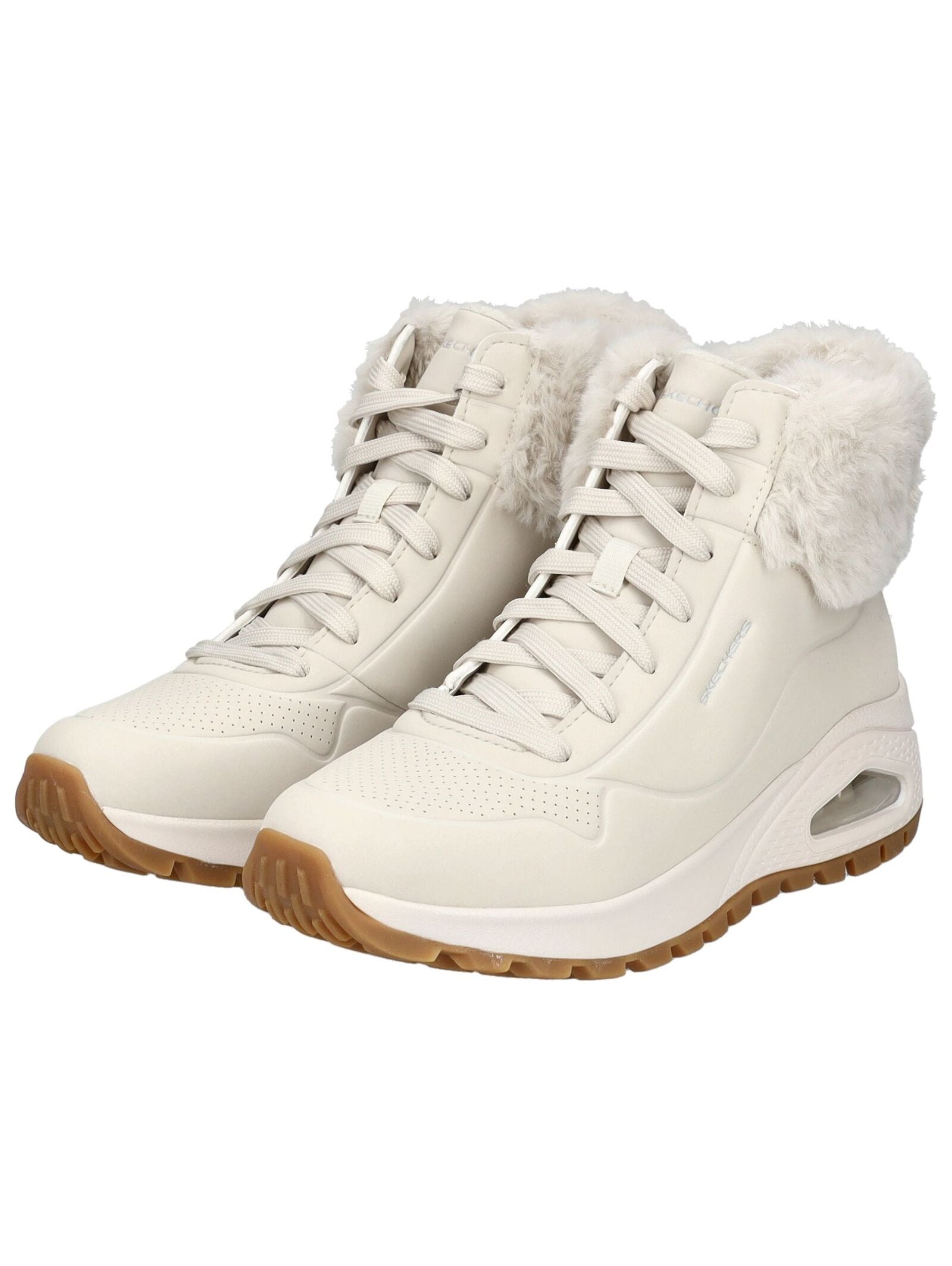 Skechers Schnürstiefelette »Skechers Stiefelette Lederimitat/Textil«