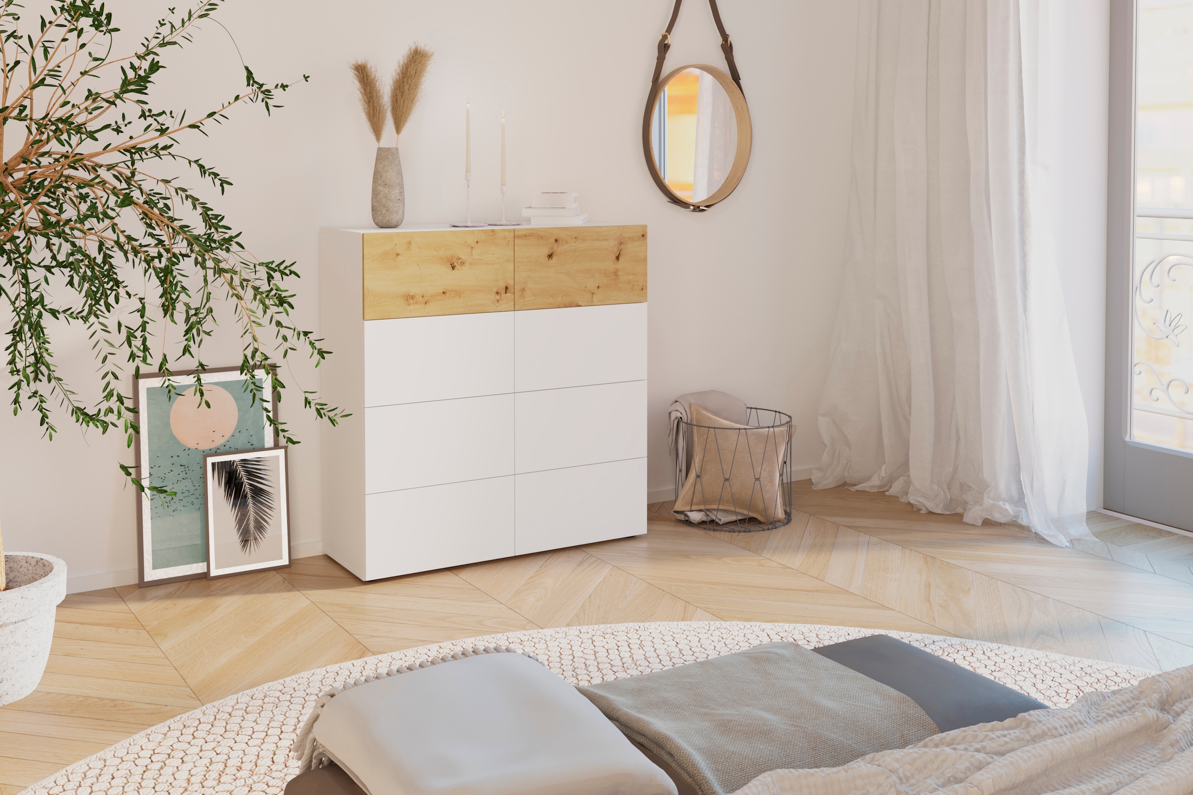 FMD Kommode »Belm«, Breite 109 cm