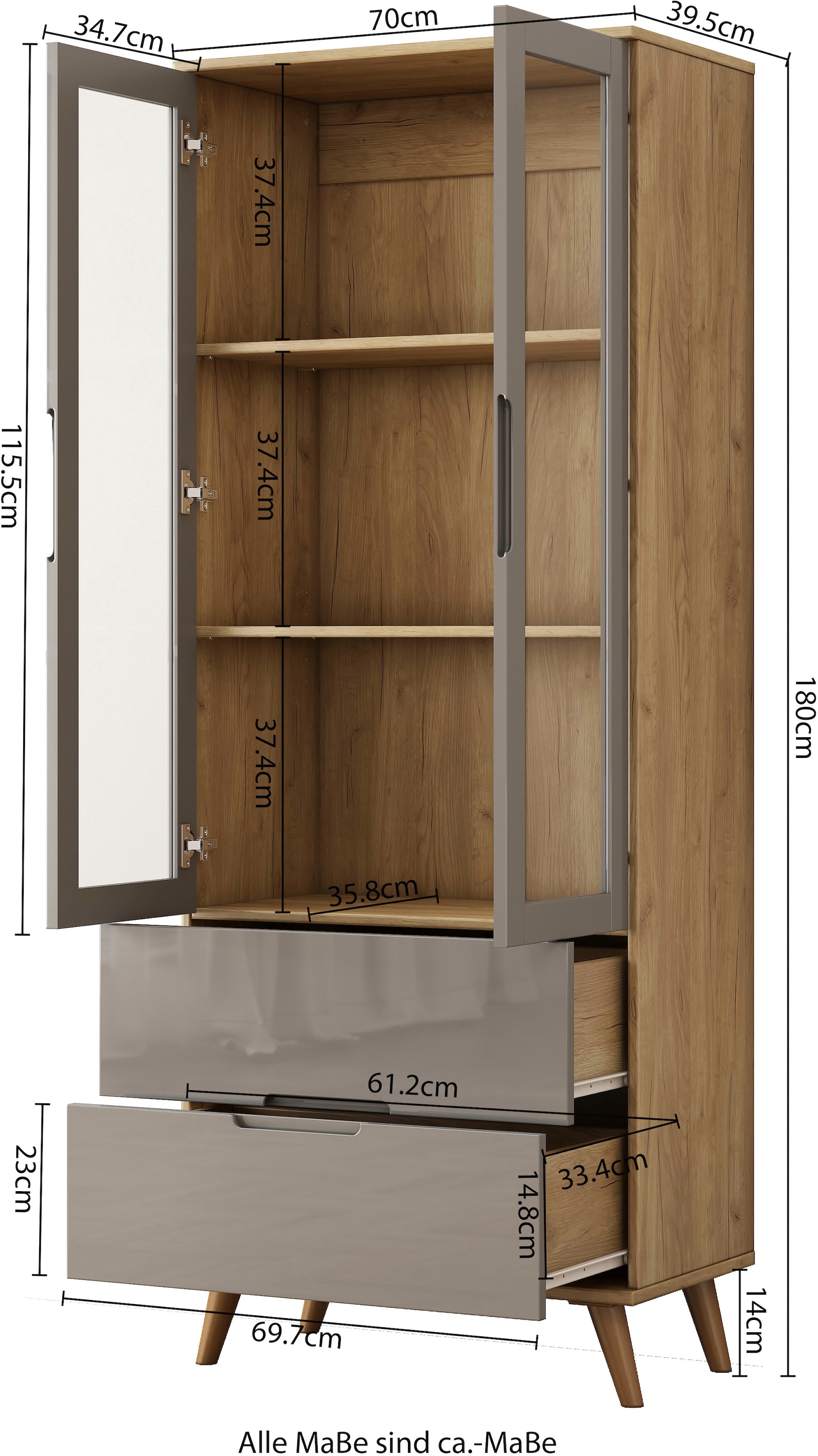 OTTO home Highboard »Lund«