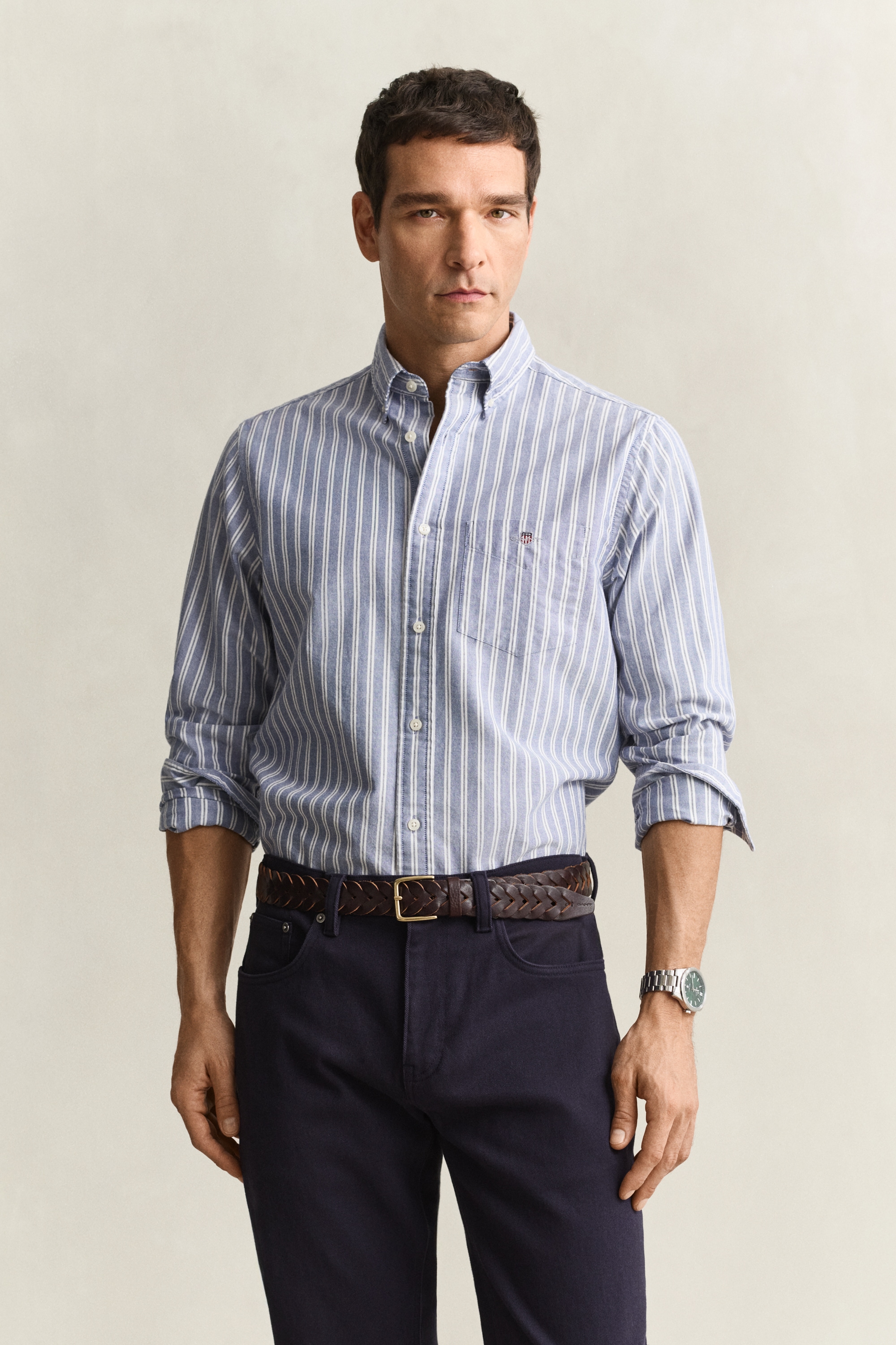 Gant Langarmhemd »REGULAR CLASSIC OXFORD STRIPE SHIRT« Regular fit mit Streifenmuster