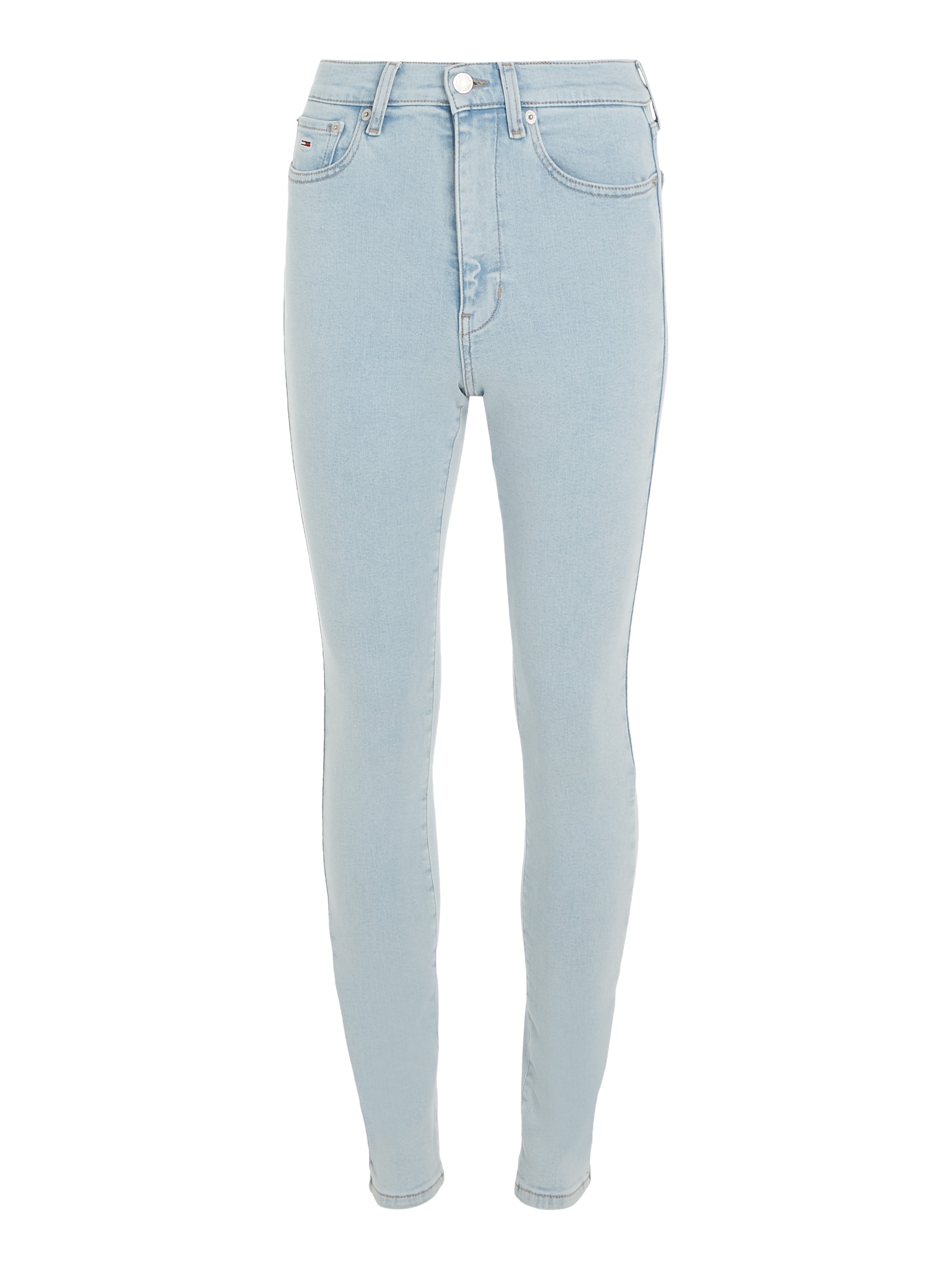 Ledermarkenlabel Jeans »Sylvia«, kaufen mit Bequeme online Tommy Jeans