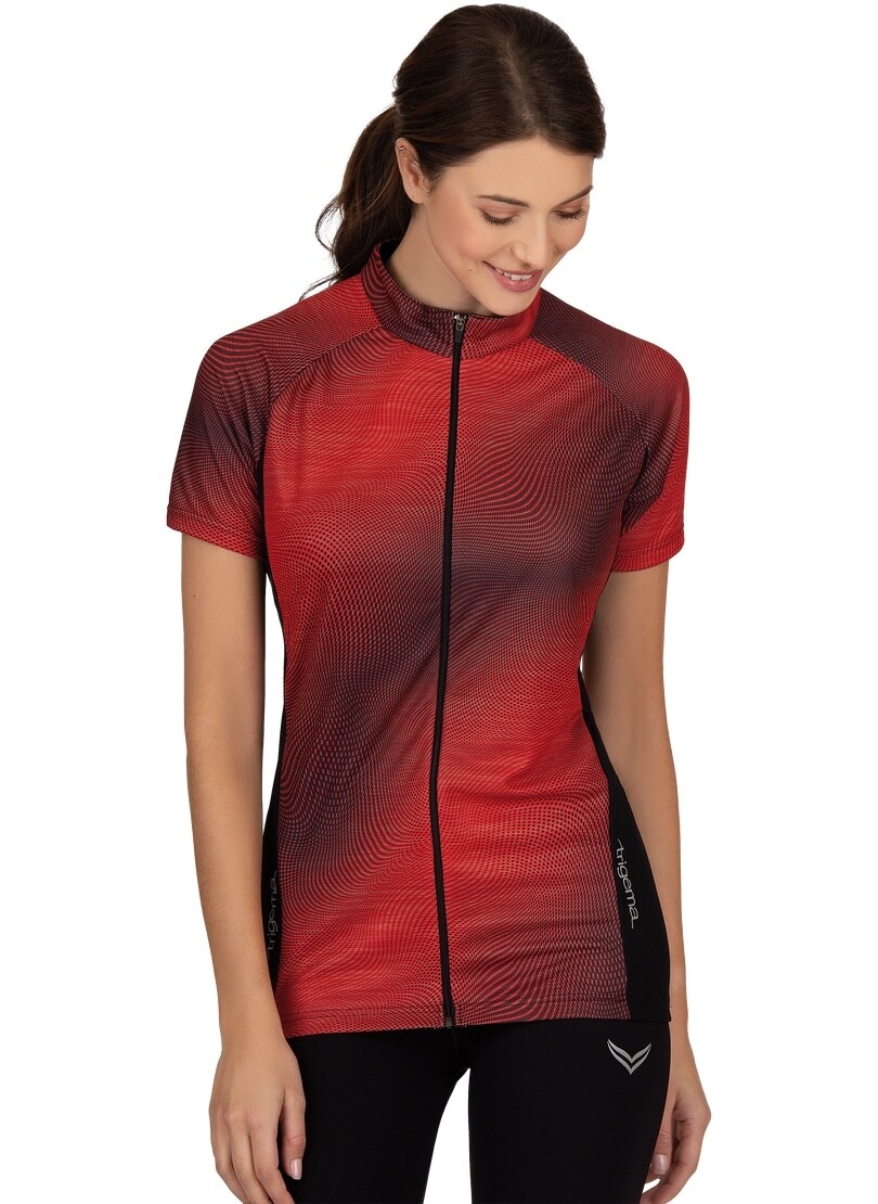 Trigema Trainingsjacke »TRIGEMA Fahrradjacke mit vielen praktischen Details«