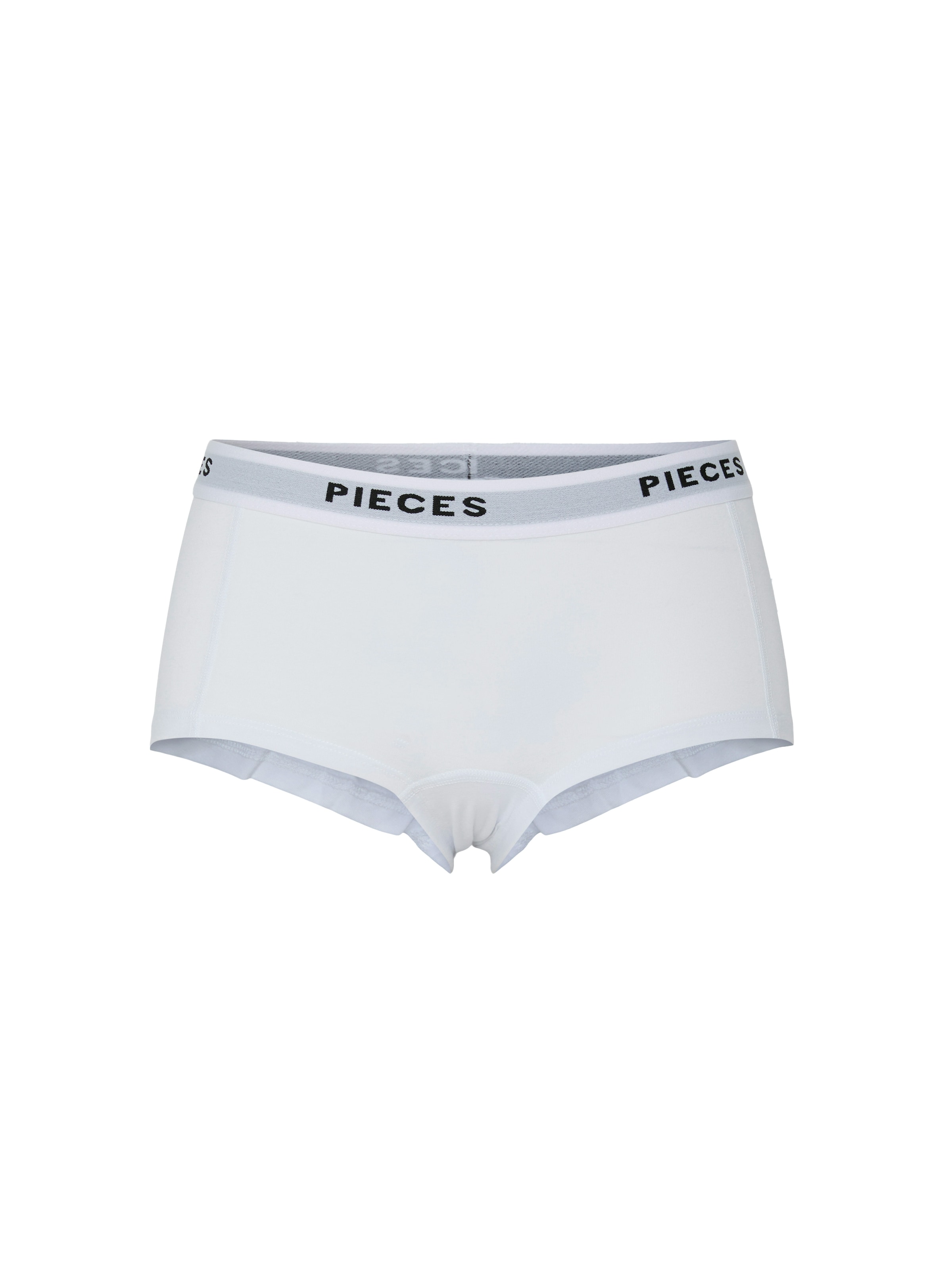 pieces Hipster »PCLOGO LADY 4 PACK SOLID NOOS BC«, (Packung, 4 St., 4er-Pack)