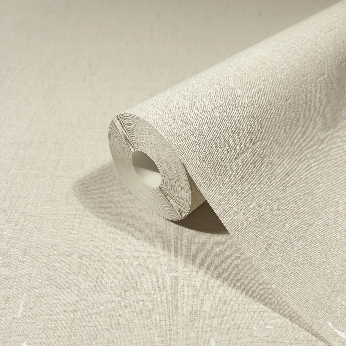 Marburg Vliestapete »Tapete Fine Line« uni geprägt moderne Vliestapete für Wohnzimmer Schlafzimmer Küche