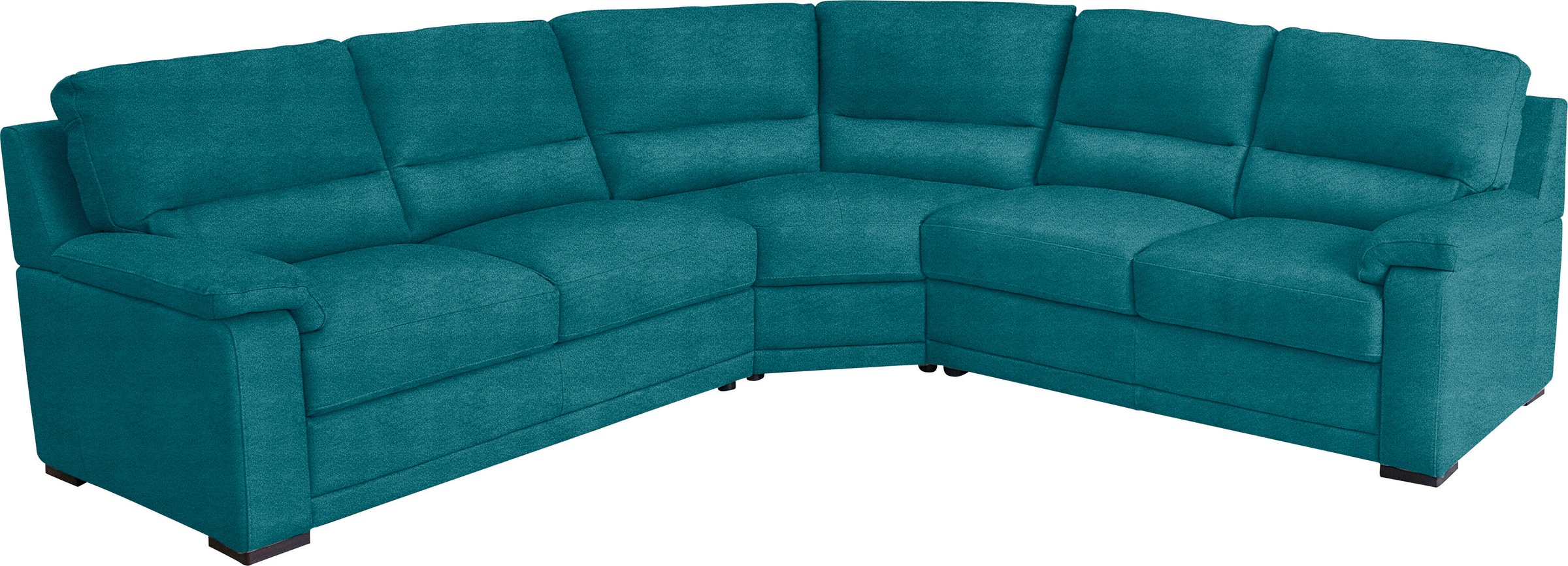 Egoitaliano Ecksofa »Doris, modernes Designerecksofa in hochwertigen Microfaserqualitäten«, edle Detailverarbeitung, wahlweise fleckenabweisend oder in Lederoptik