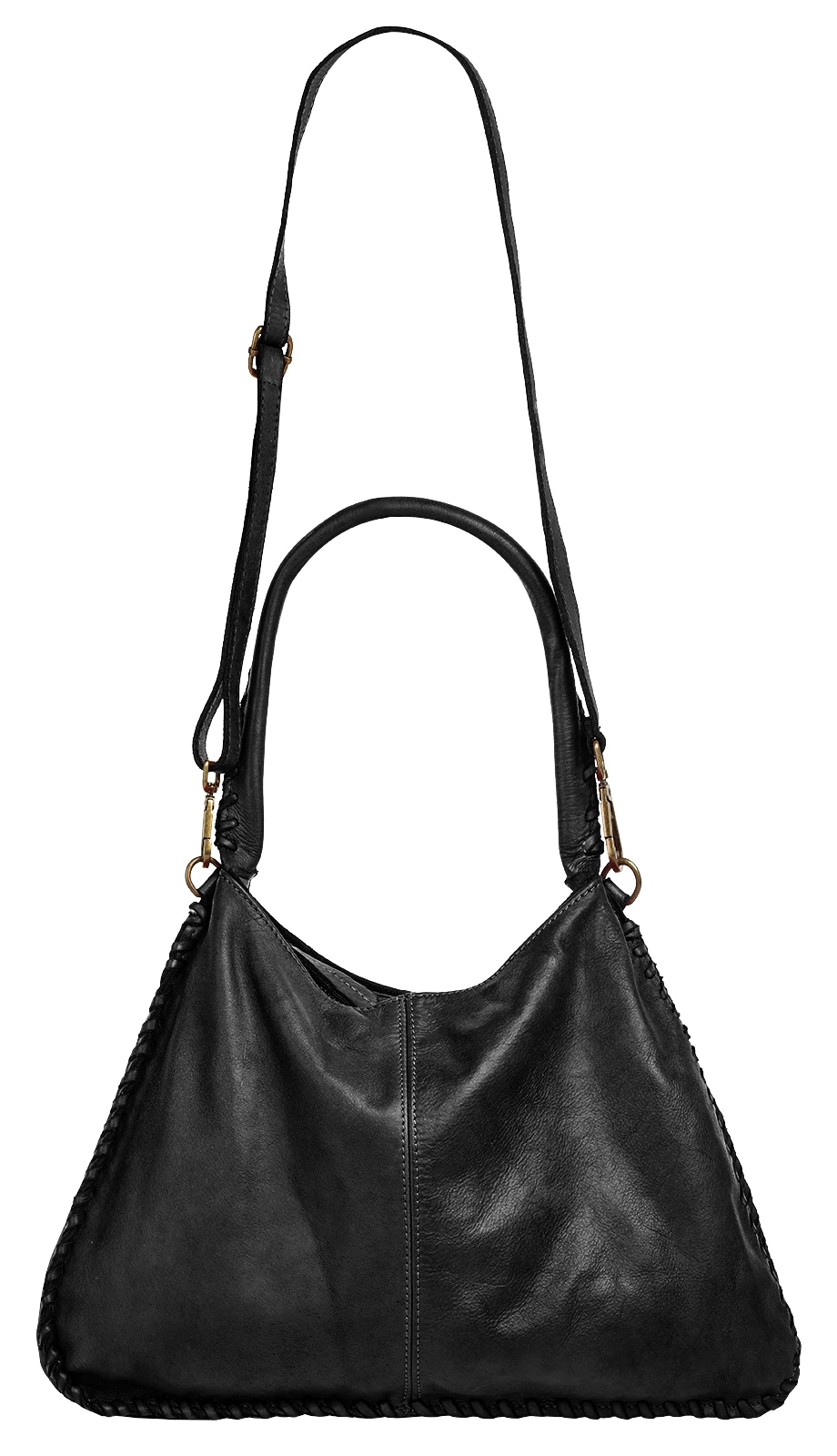 Samantha Look Shopper echt Leder, Made in Italy