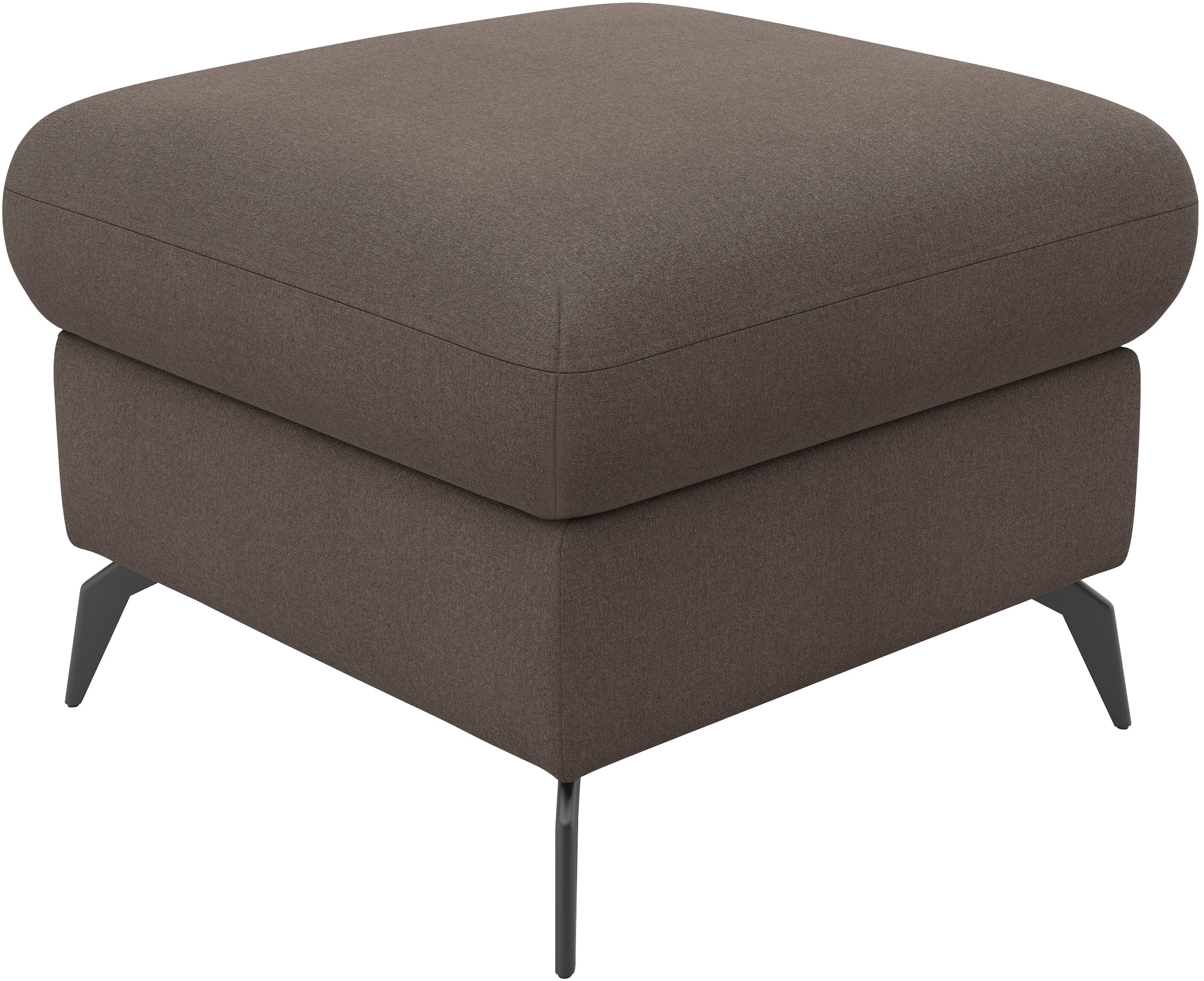 Home affaire Polsterhocker »Rochelle«, (1 St.), moderne 15 cm Metallfüße