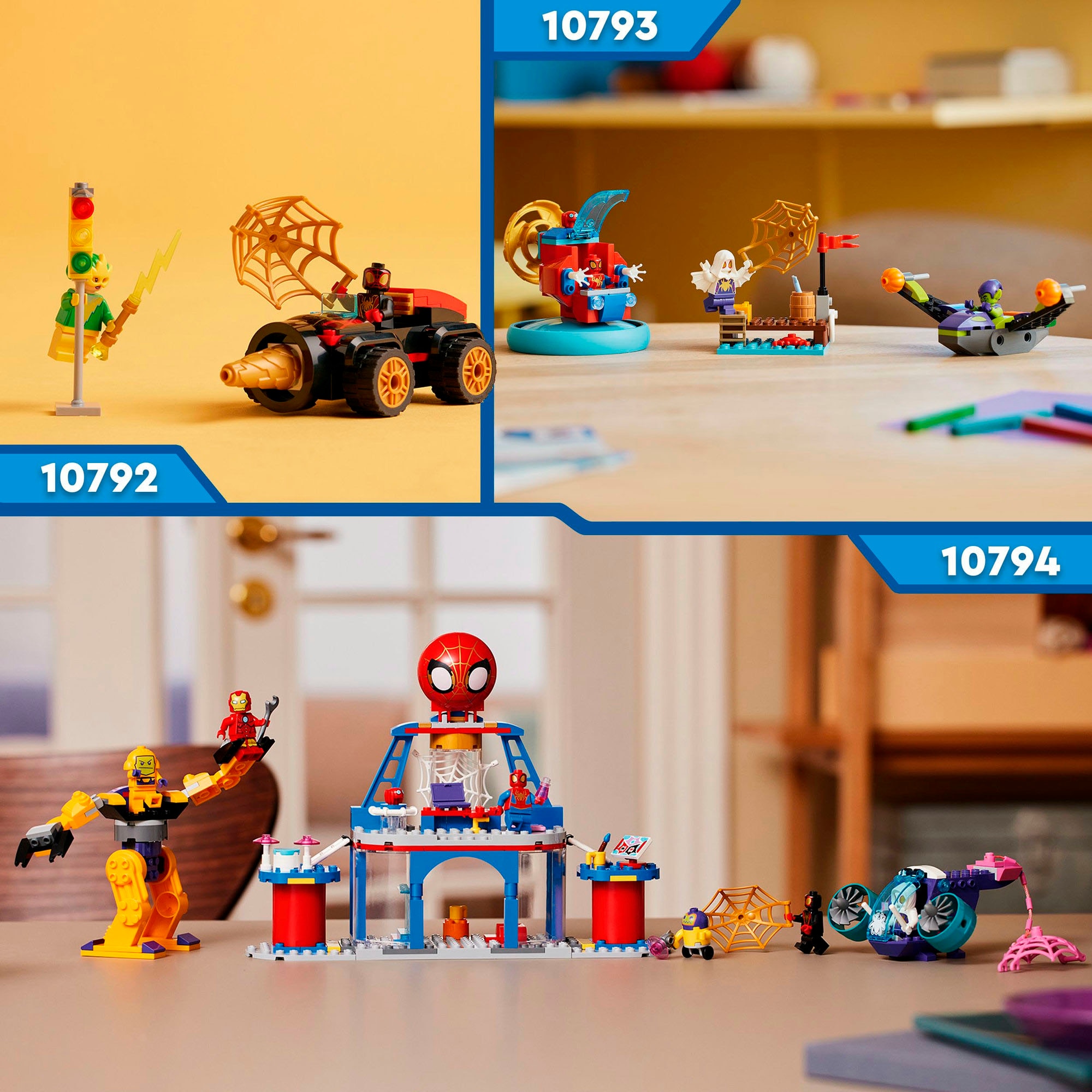 LEGO® Konstruktionsspielsteine »Spideys Bohrfahrzeug (10792), LEGO® Spidey«, (58 St.), Made in Europe