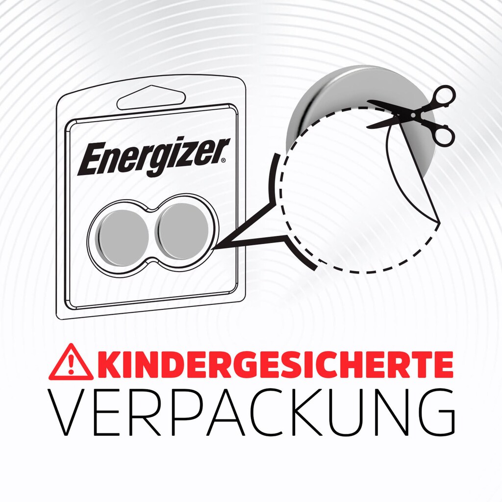 Energizer Batterie »4er Pack Lithium CR-Typ 2016«, 3 V, (4 St.)