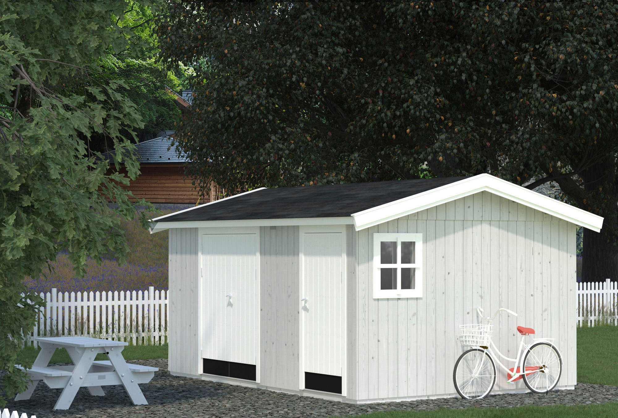 Palmako Gerätehaus »Olaf«, natur