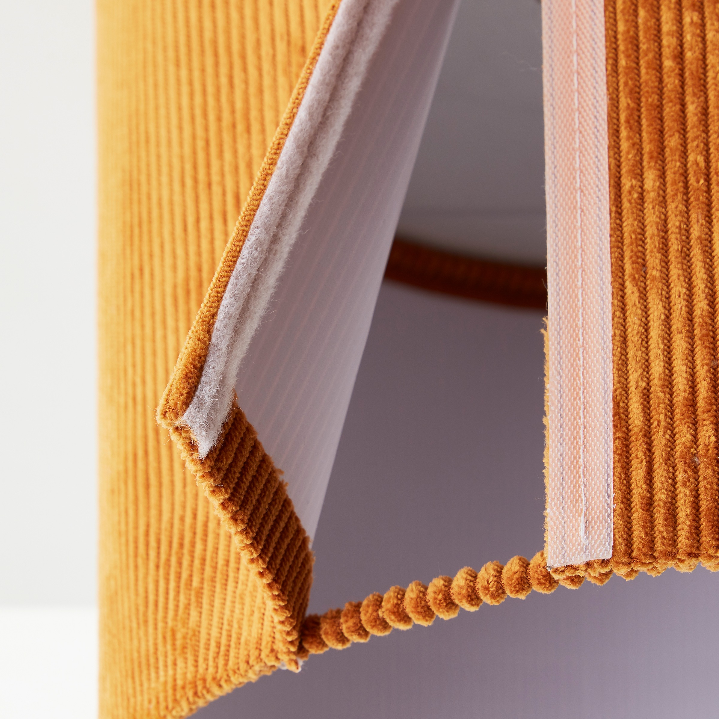 Brilliant Pendelleuchte »Tony«, 1 flammig, Leuchtmittel E27 | ohne Leuchtmittel, mit Cord-Lampenschirm, 150 x 35 cm, E27, kürzbar, Textil