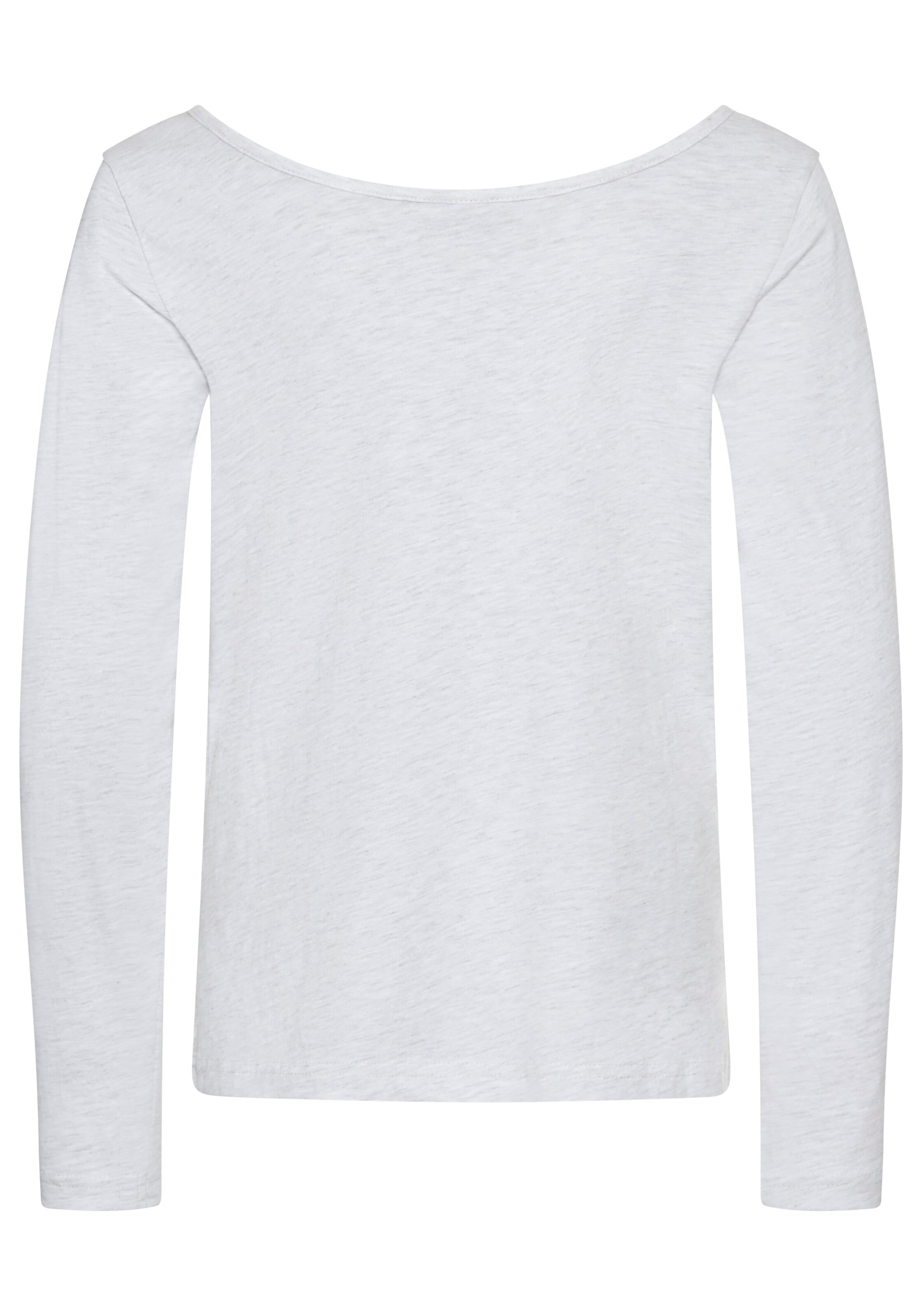 KIDSWORLD Langarmshirt »Shirt mit Hamptons-Druck für Mädchen«, Tieferer Ausschnitt