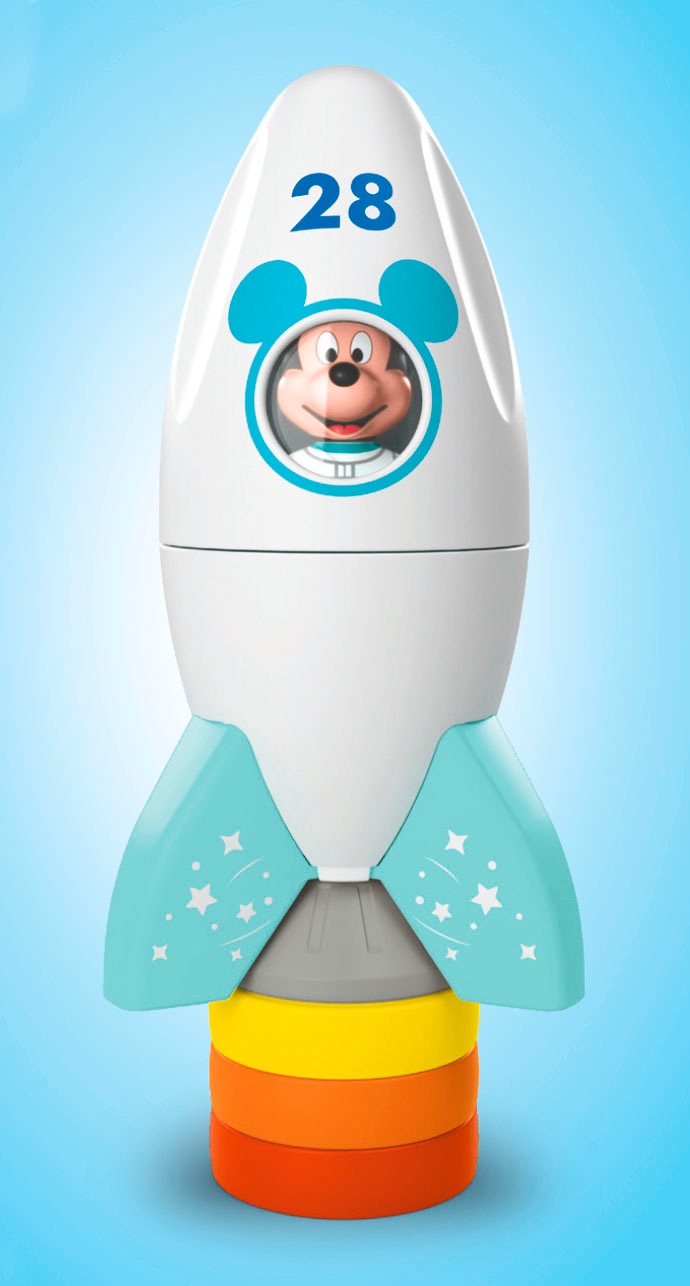 Playmobil® Konstruktions-Spielset »Micky Maus' Raketen- & Weltraum-Abenteuer (71771), JUNIOR & Disney«, (5 St.), Made in Europe
