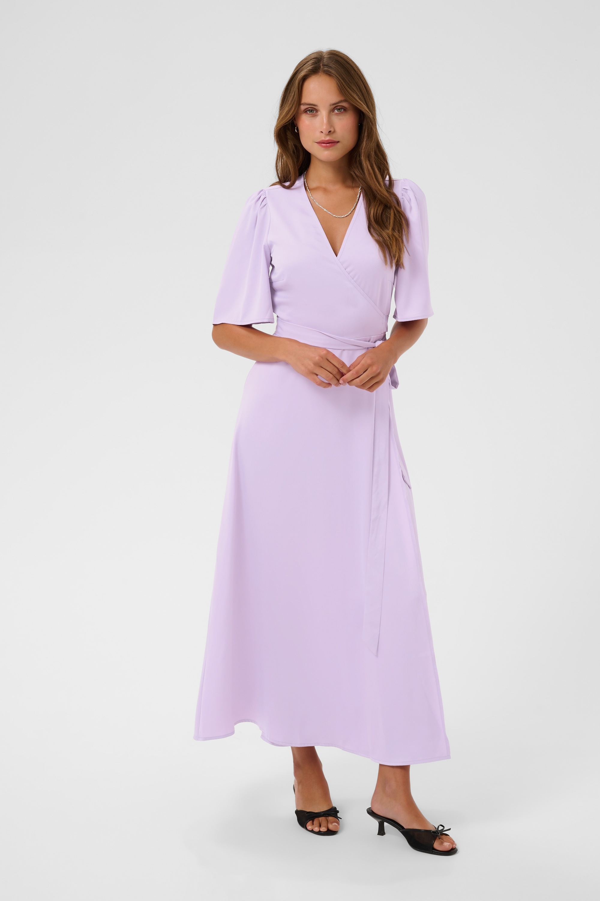 KAFFE Midikleid »Damen Kleid KAsadie«