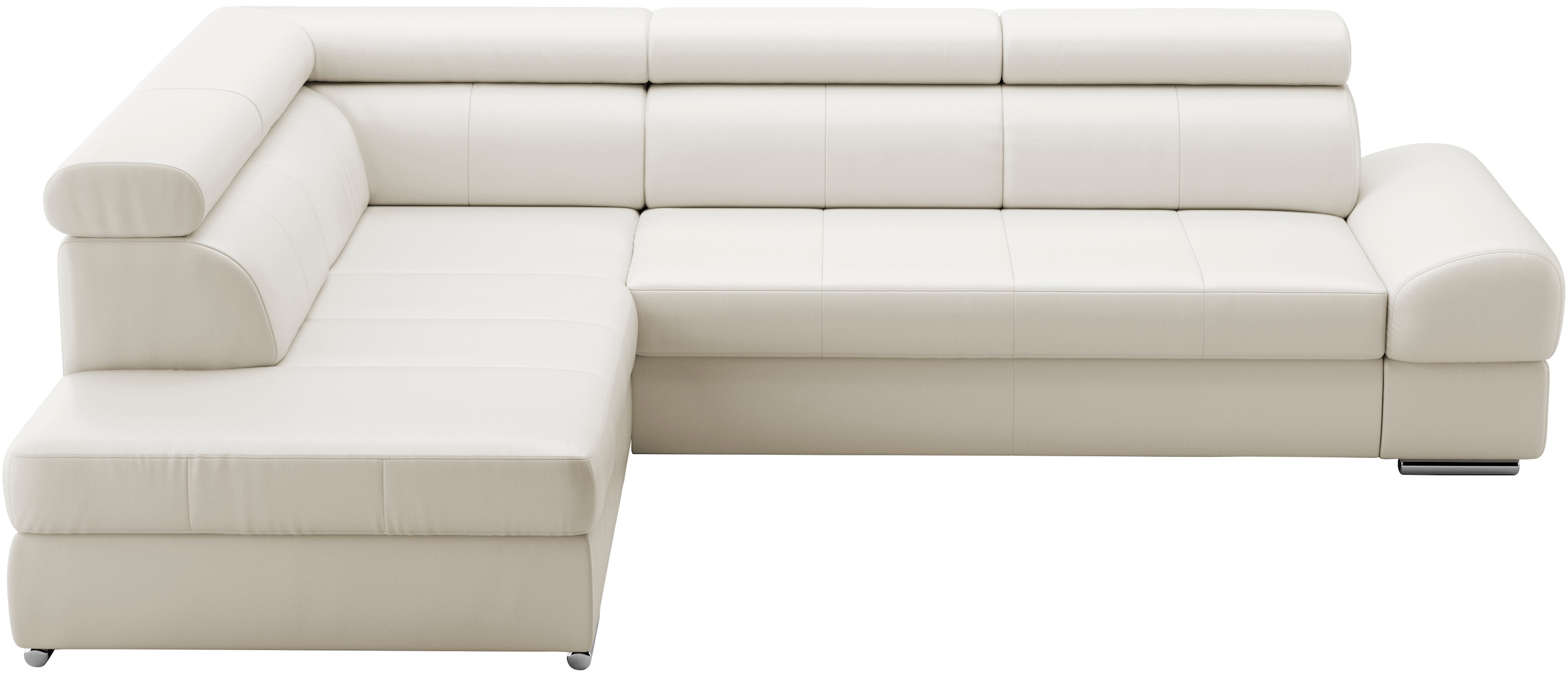 sit&more Ecksofa »Broadway L-Form«, mit verstellbaren Kopfteilen, wahlweise günstig online kaufen