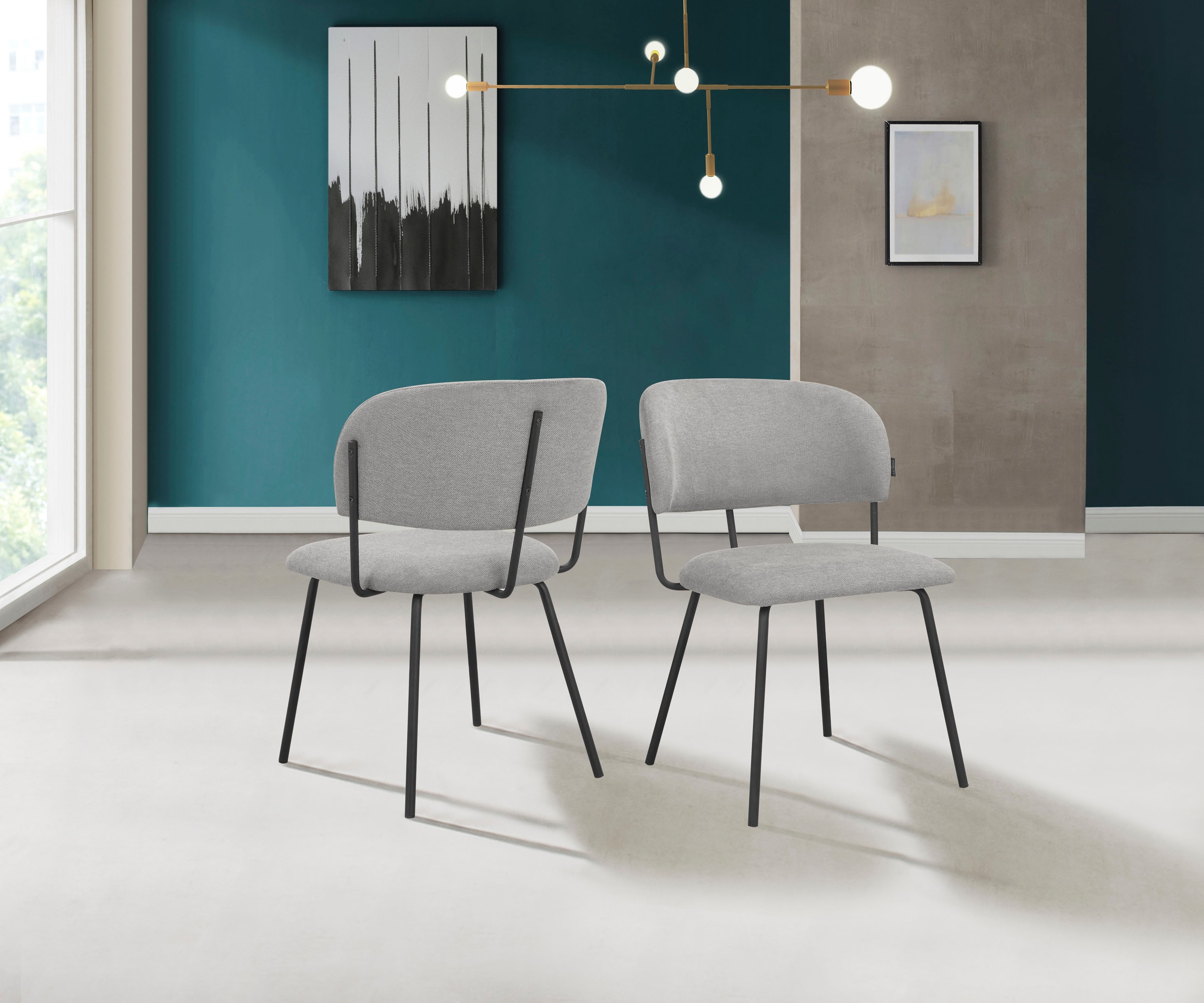 INOSIGN Esszimmerstuhl »Taous« () 2 Stk.Sitz und Rücken mit Polsterung, mit günstig online kaufen