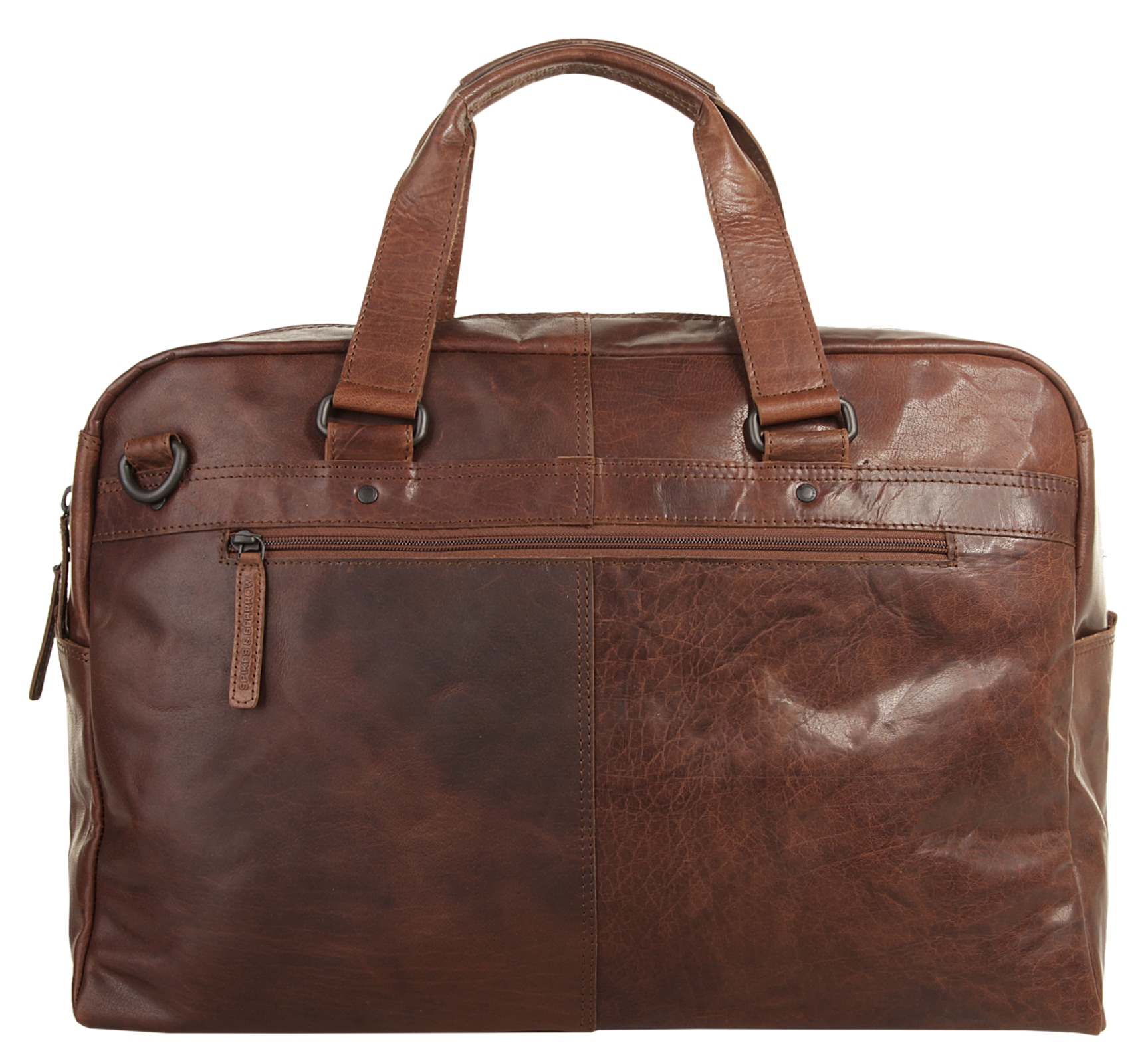 Spikes & Sparrow Reisetasche echt Leder