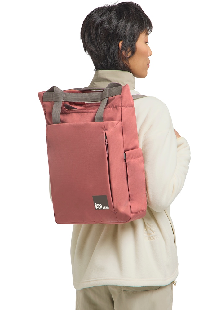 JACK WOLFSKIN Shopper »EVE« mineralred