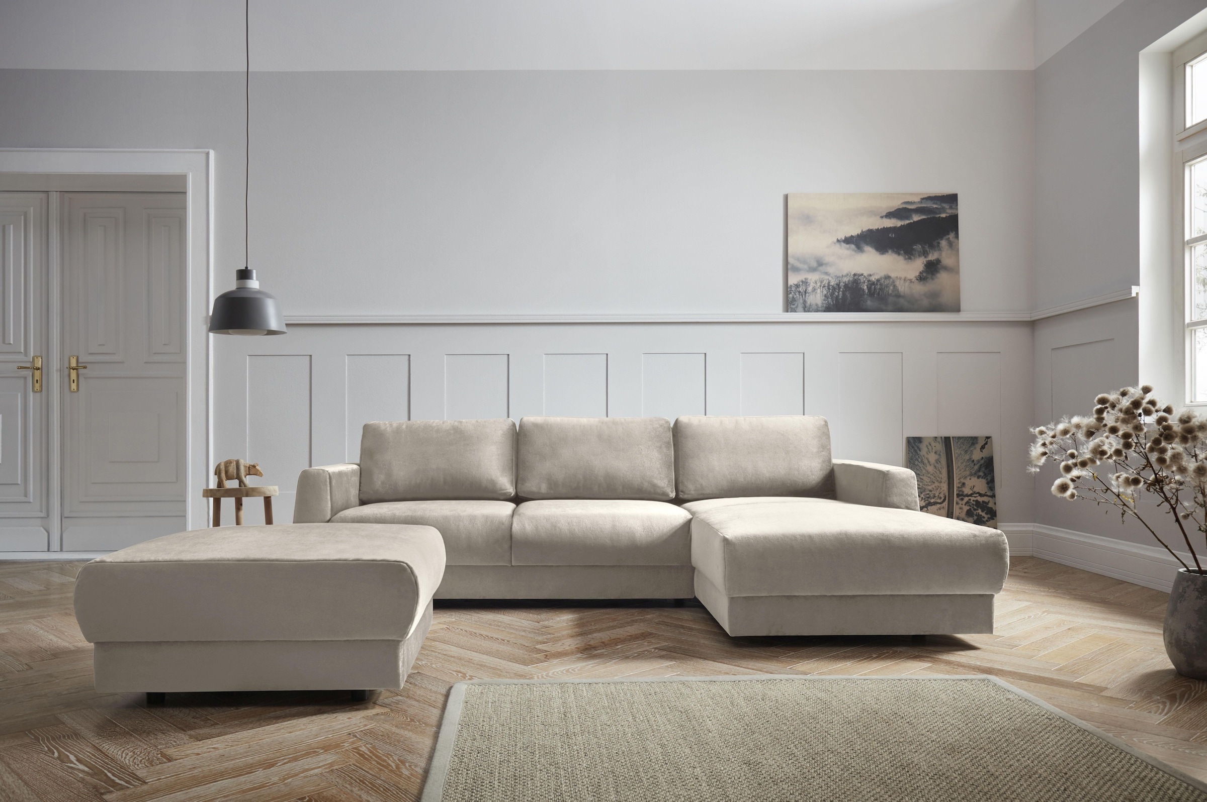 andas Ecksofa »Hobro L-Form«, in 3 Bezugsqualitäten in vielen Farben, Design by Morten Georgsen