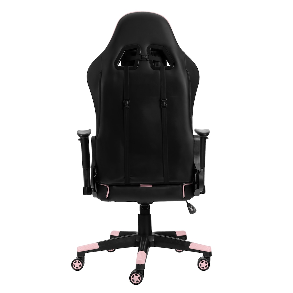 Hyrican Gaming-Stuhl »"Striker Copilot" schwarz/pink, Kunstleder, ergonomischer Gamingstuhl«