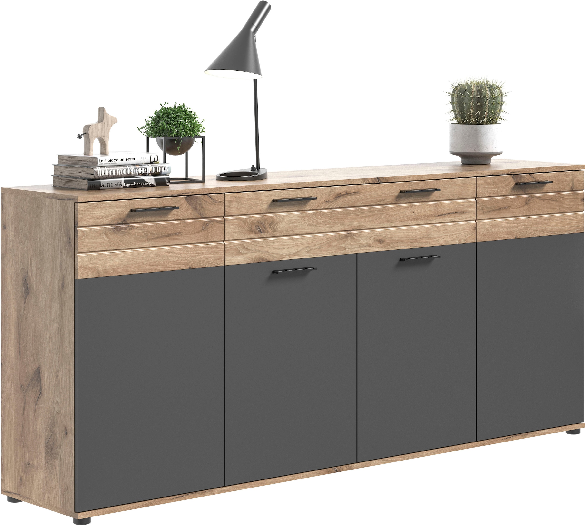 Home affaire Sideboard »Riga« Breoite 200 cm