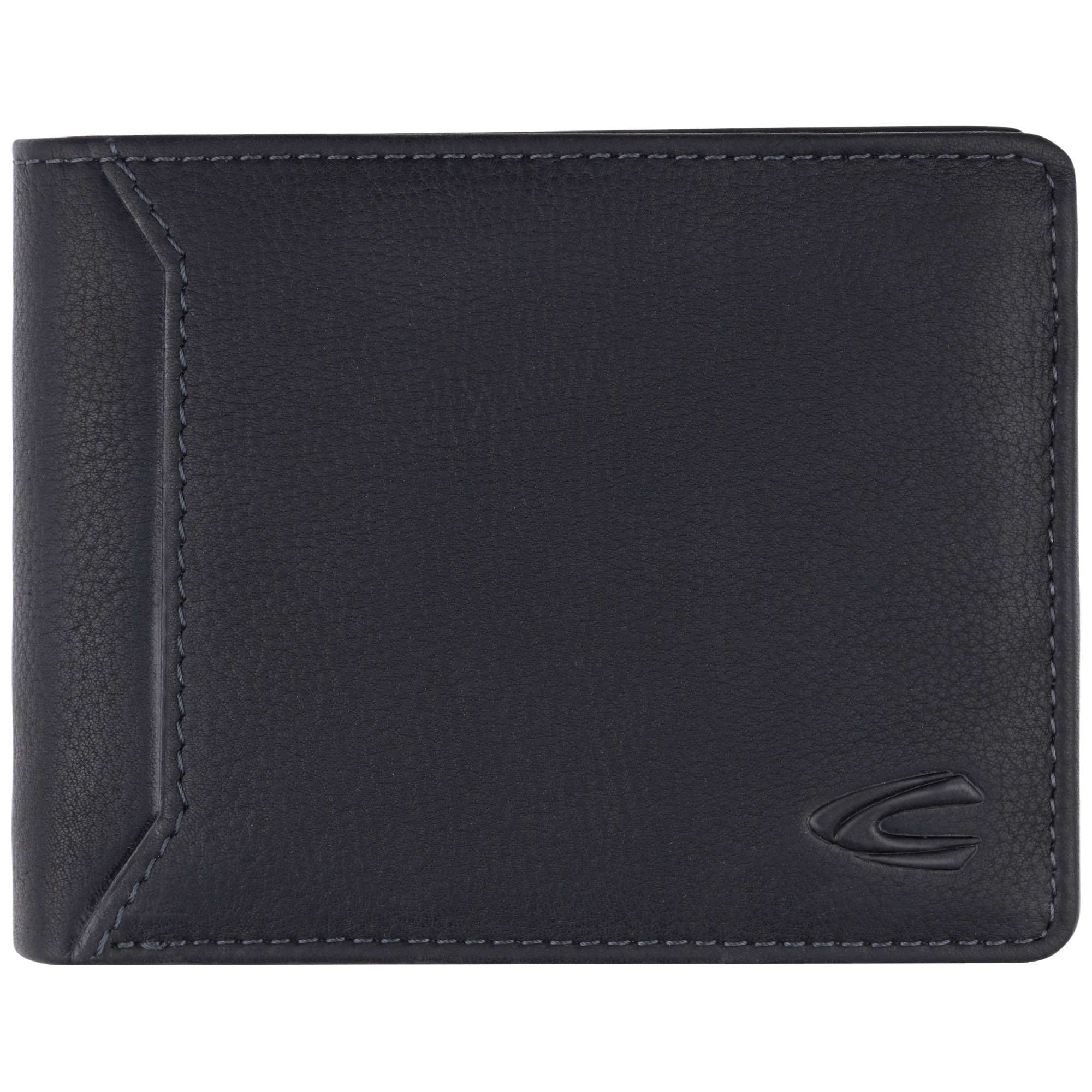 CAMEL ACTIVE Geldbörse »Ocean« aus wasserweisendem Echtleder, vielen Verstauoptionen und RFID-Schutz schwarz