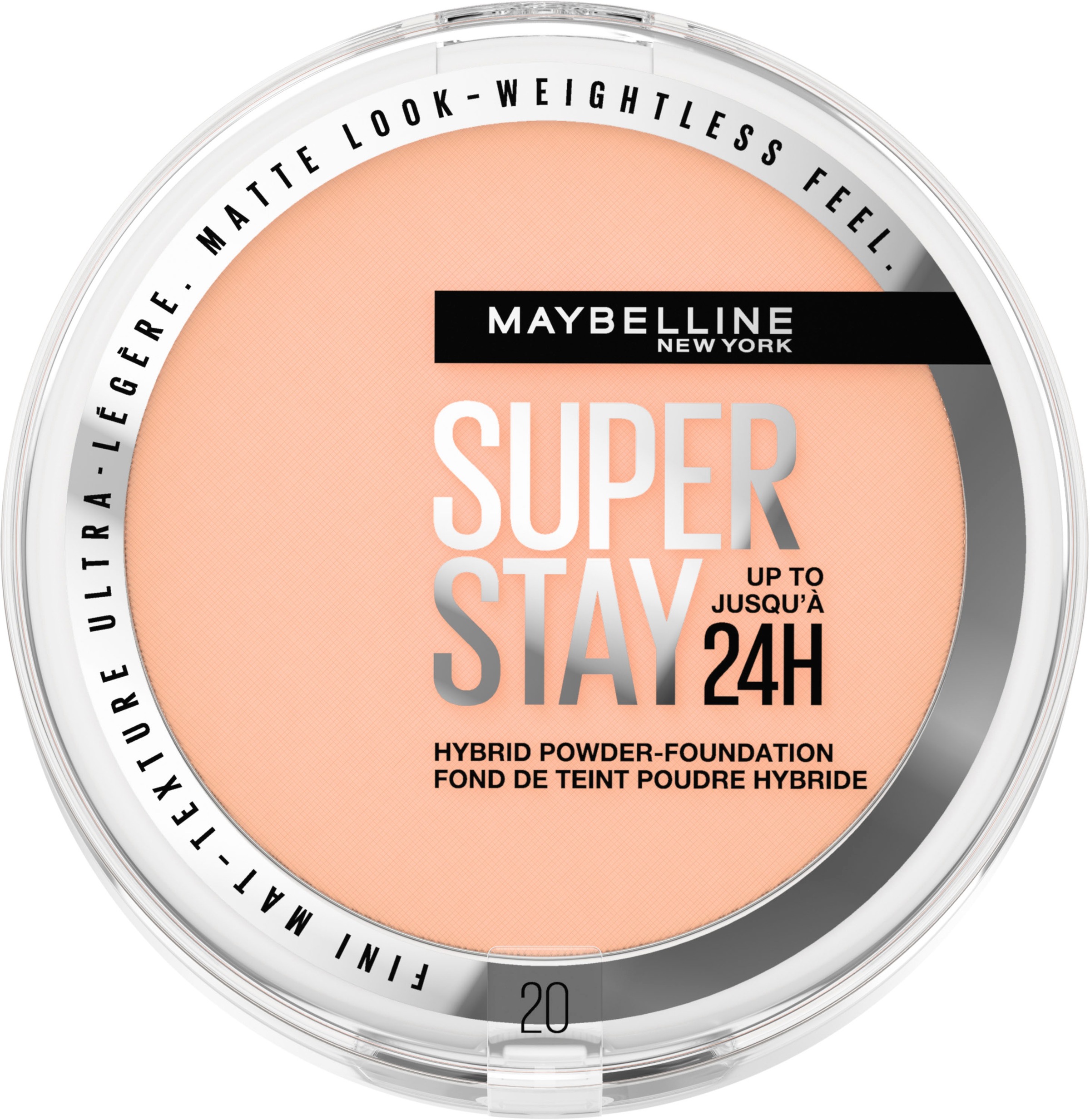 MAYBELLINE NEW YORK Foundation »Maybelline New York Super Stay Hybrides Puder Make-Up«, mit langanhaltender Formel