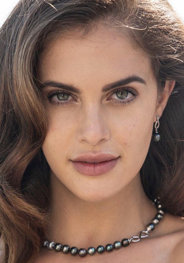 Adriana Perlenkette »Bellagio - Infinity/Unendlichkeitsschleife, B4-S, B4-W-7«, Made in Germany - mit Süßwasser- oder Tahitizuchtperle
