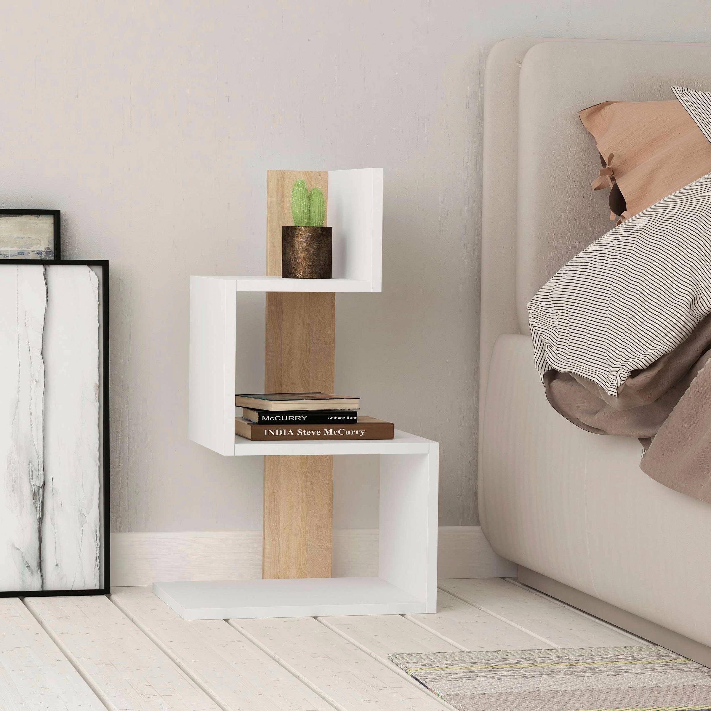 Decortie Nachttisch »ROSIE BEISTELLTISCH«, (Packung, 1 St.), Leichte Montag günstig online kaufen