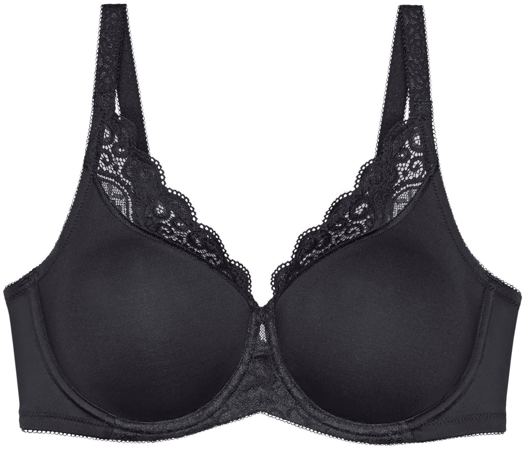 Triumph Minimizer-BH »Amourette W01«, verkleinert die Brust optisch, Spitzenakzente