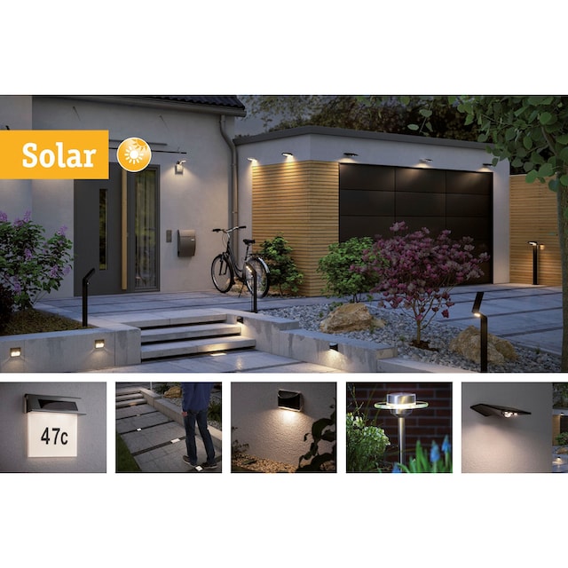 Pauleen LED Gartenleuchte »Sunshine Purity«, LED-Modul, 2er Set,  Solarbetrieben, Erdspieß auf Raten bestellen